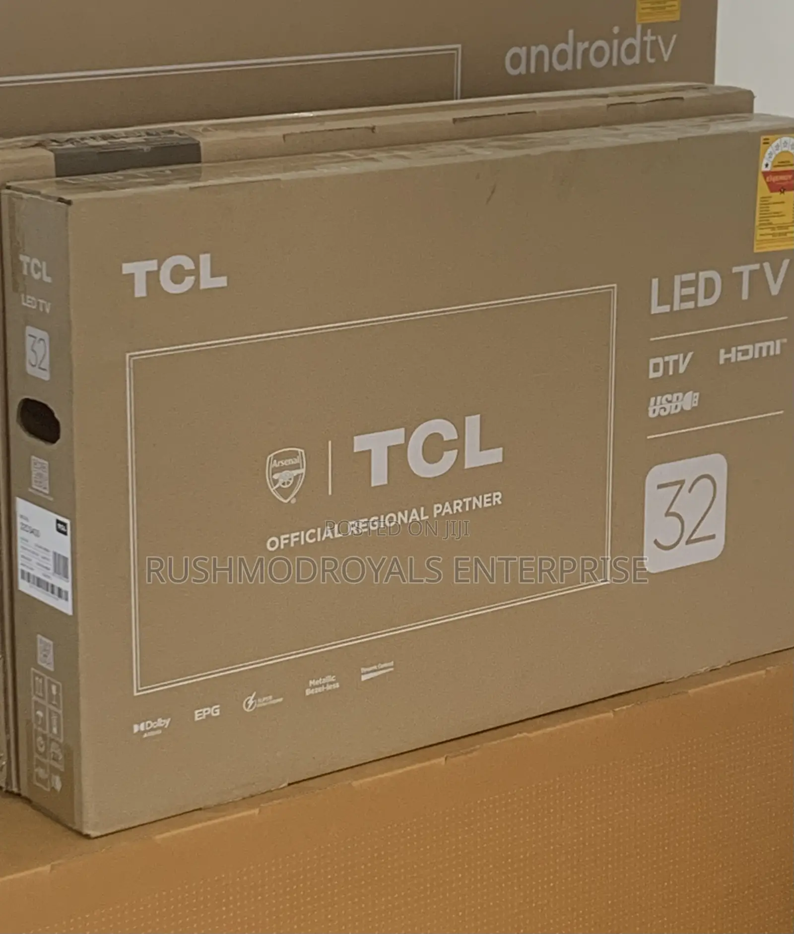 TCL 32" FHD Led Tv: Crisp Visuals, Immersive Sound