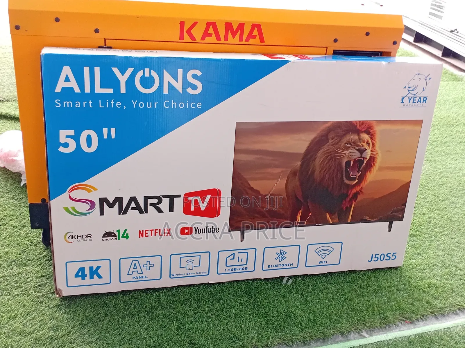HDR Ultraha Ailyons 50inches Smart Television