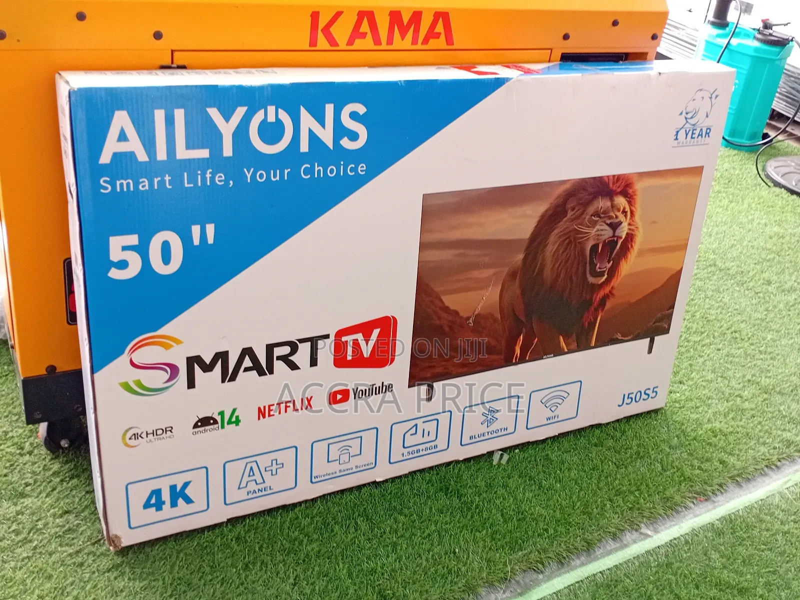 HDR Ultraha Ailyons 50inches Smart Television