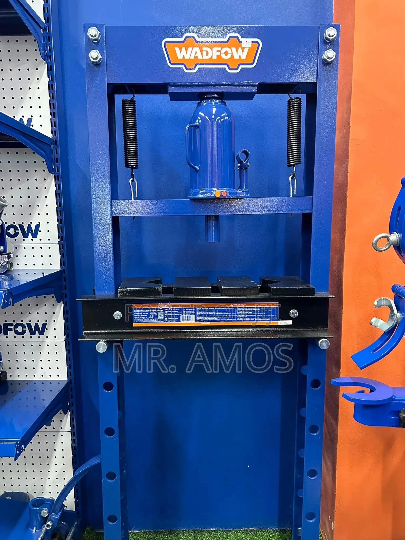 20 Tons Manual Hydraulic Shop Press With 0-910mm Work Range - Whq2a20