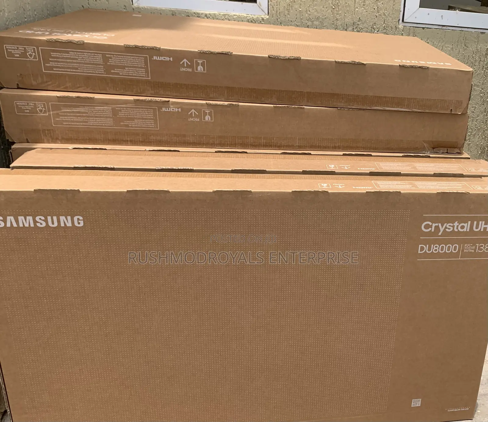 Samsung Du8000 55" Smart Tv With Dynamic Crystal Color