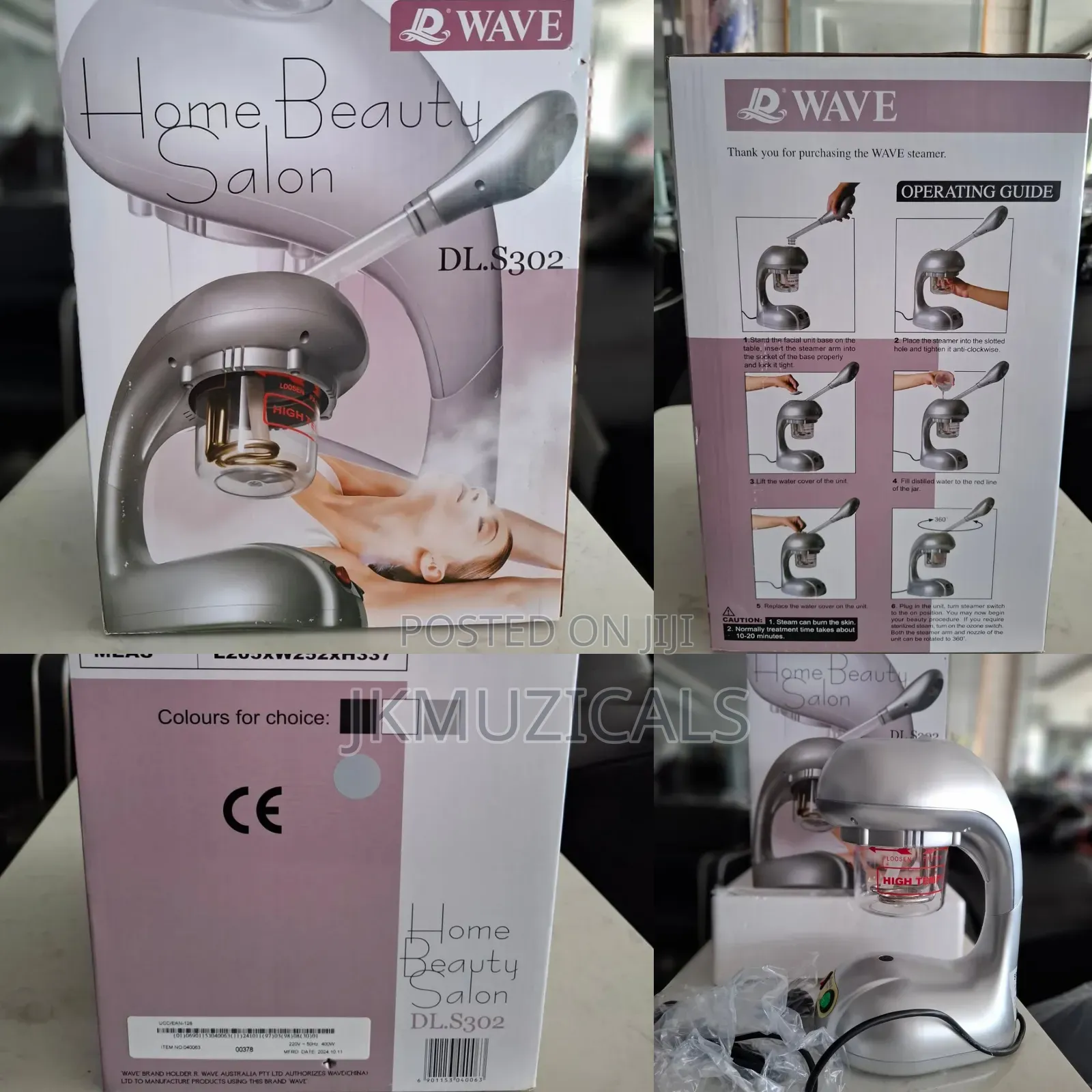 Facial Steamer_ Table Top Face Steam_ Home Beauty Salon