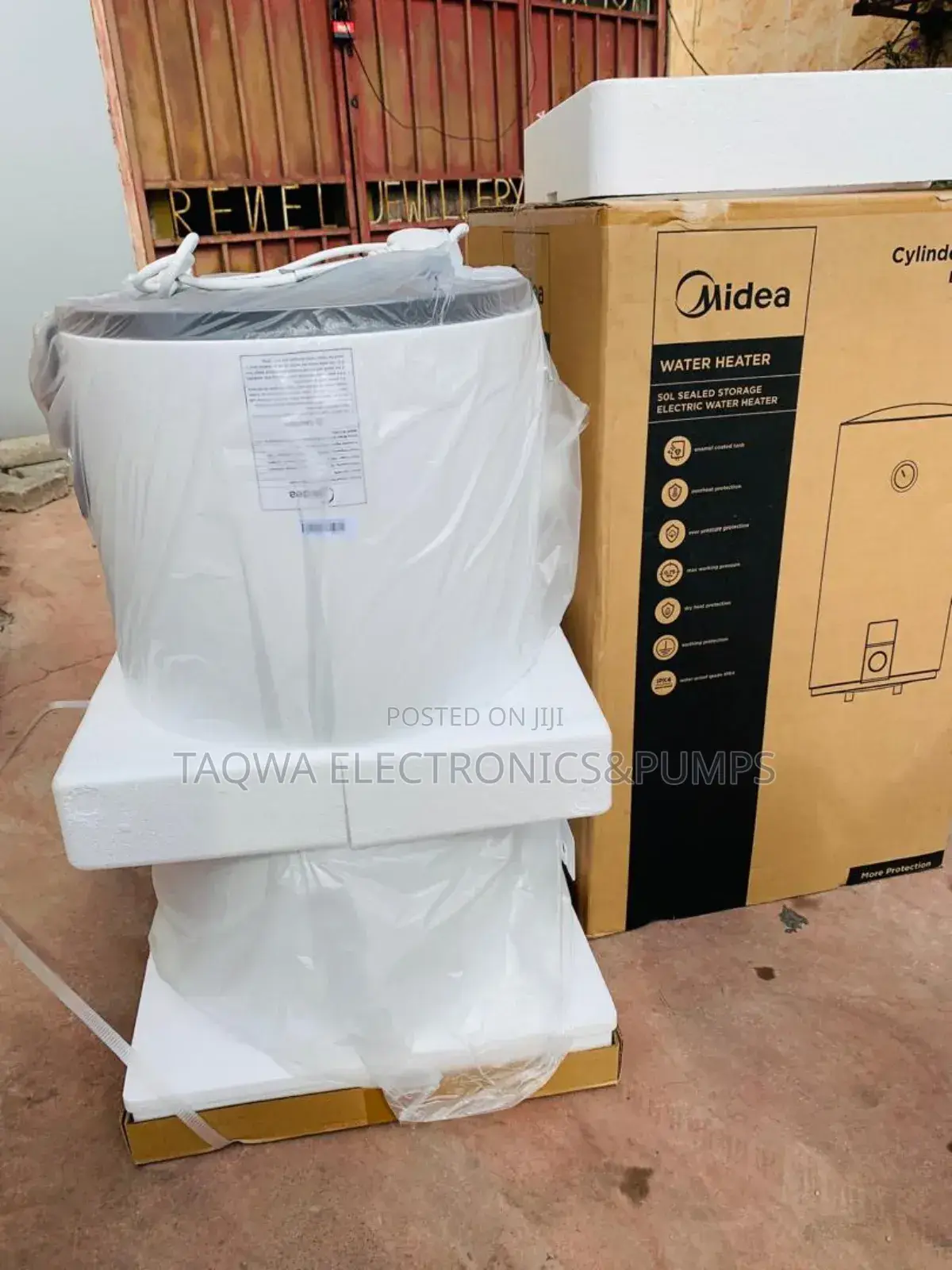 Litres - 50, Midea Storage Water Heater