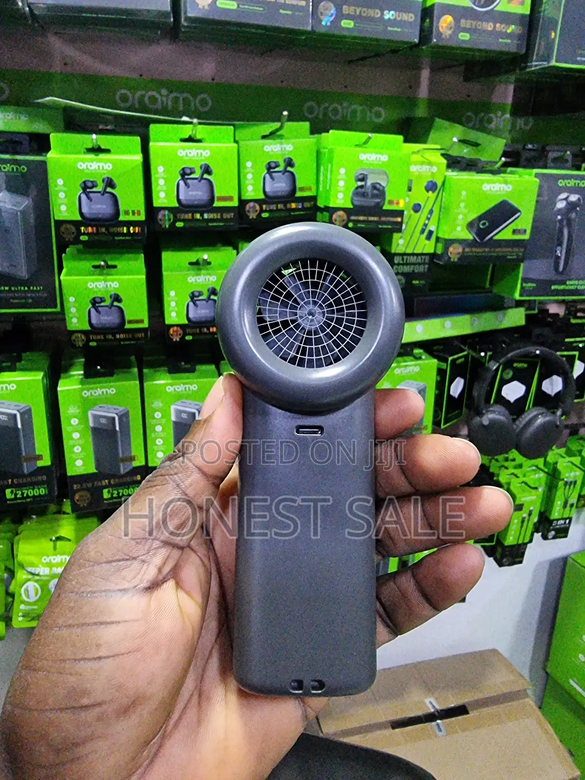 Oraimo Turbofan Air Handheld Fan Intense Airflow