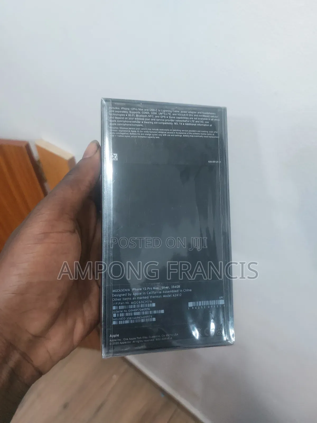 New Apple iPhone 12 Pro Max 256 GB