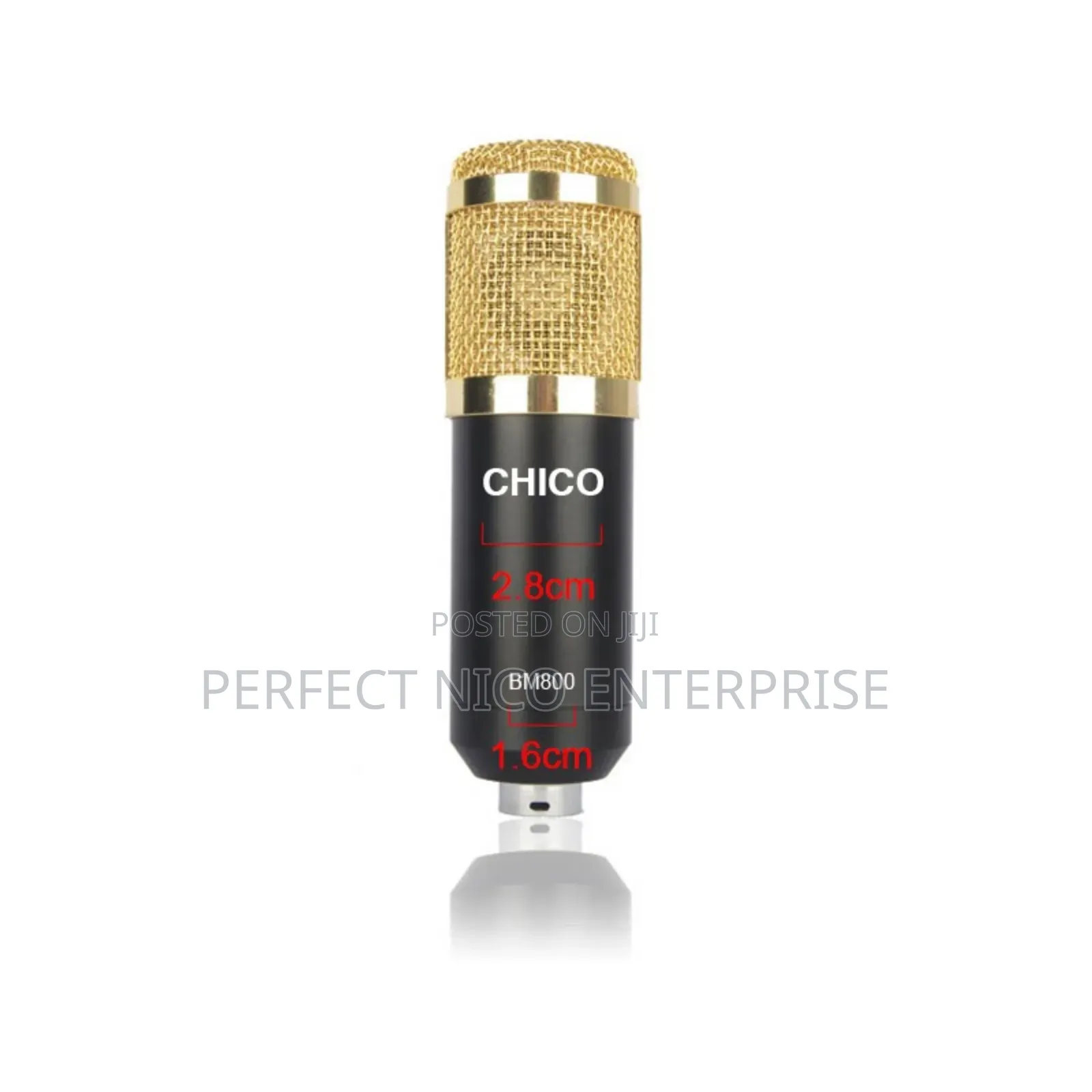 Chico Bm-800 Professional Condenser Microphone – Studio Quality