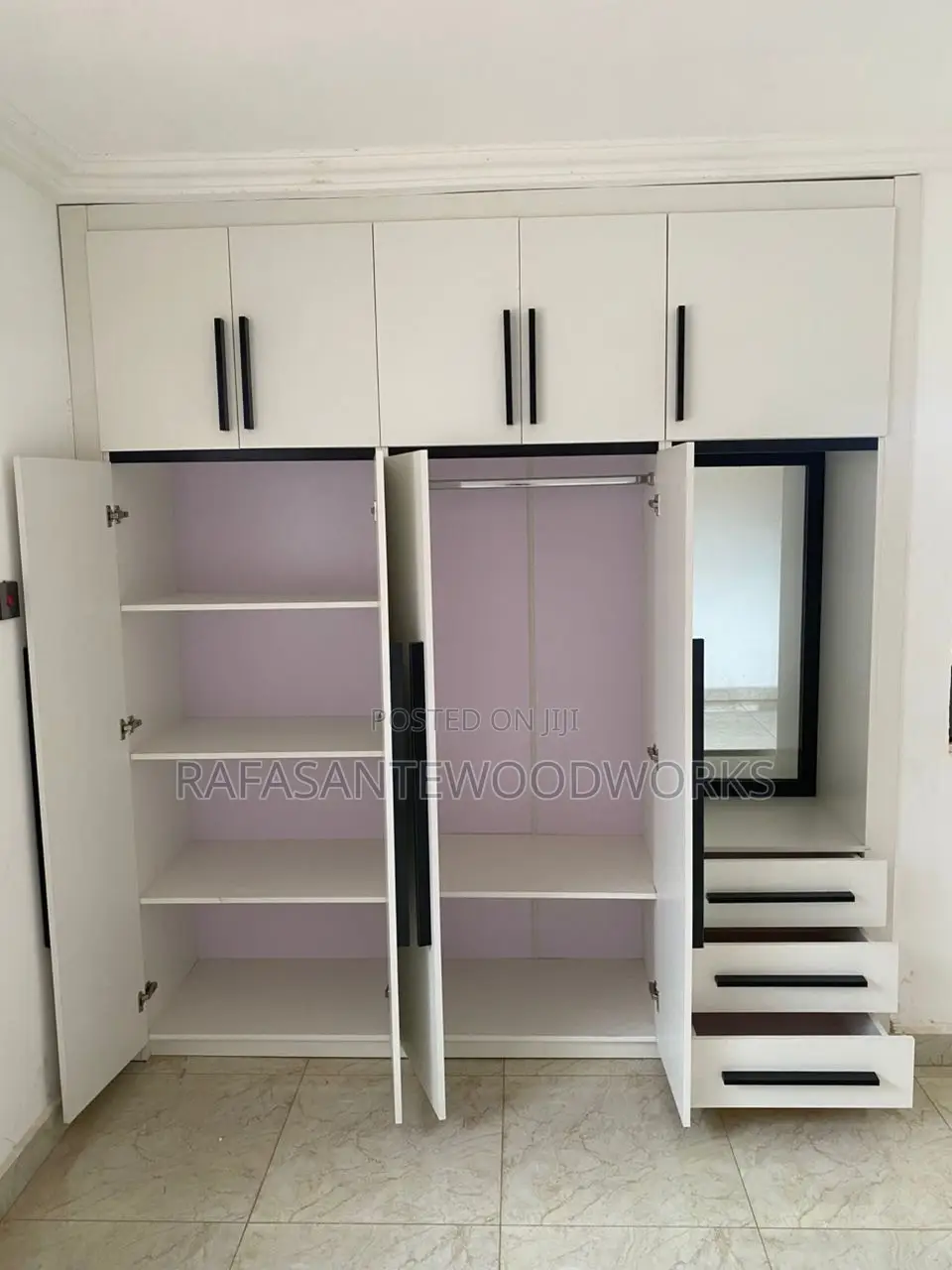 Raf Wardrobe With Laminated Boards Only