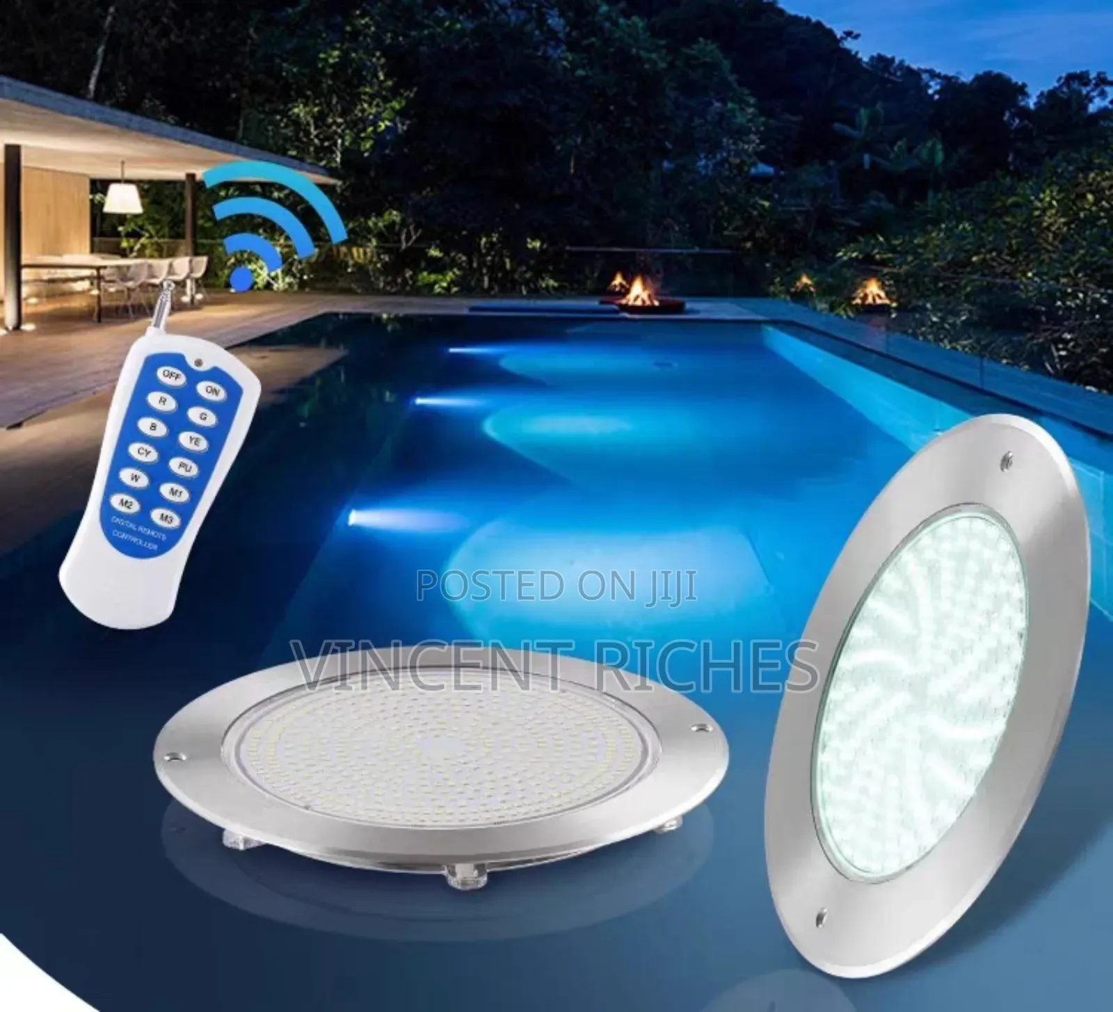 RGB Swimming Pool/Fountain Lights