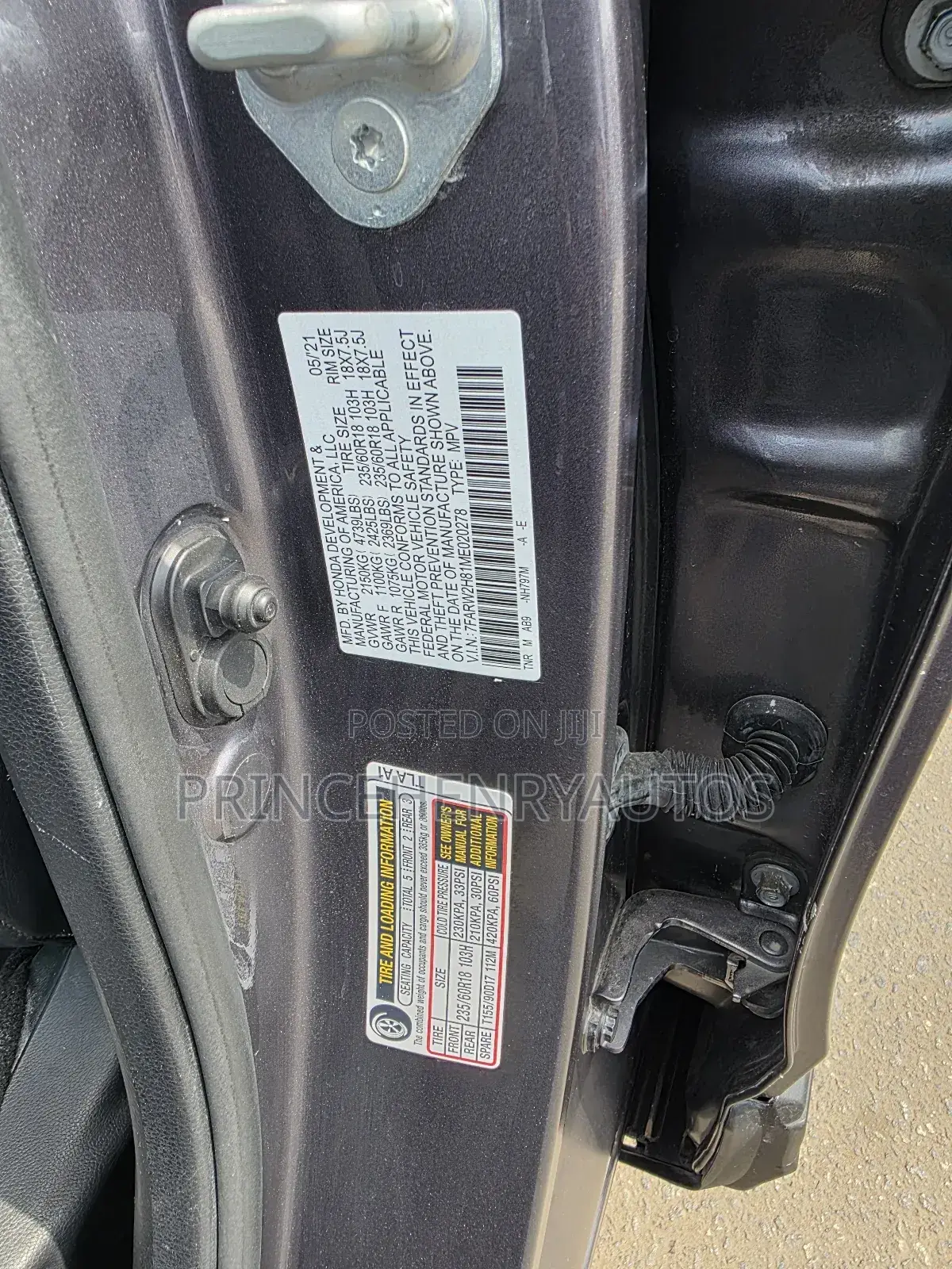 Honda CR-V 2021 Gray