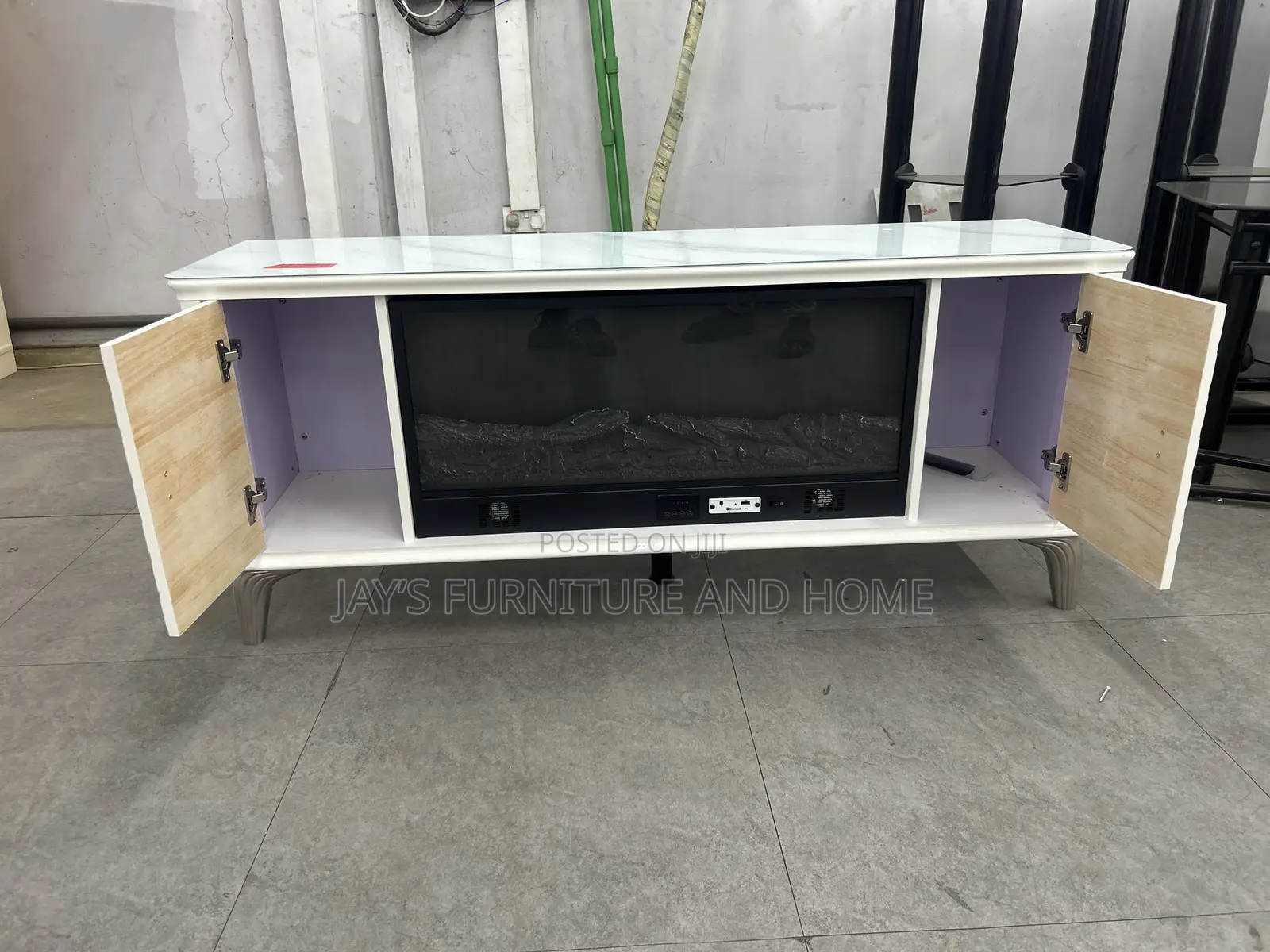 Tv Stand With Led Fireplace