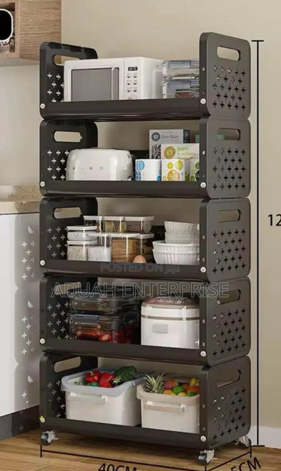Kitchen Rack 5 Steps