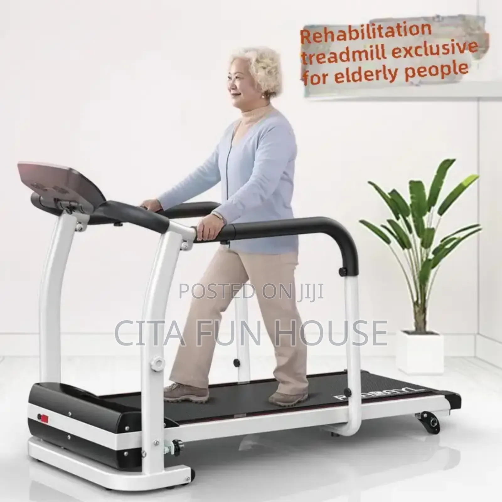 100kg Max Weight Foldable And Adjustable Treadmill