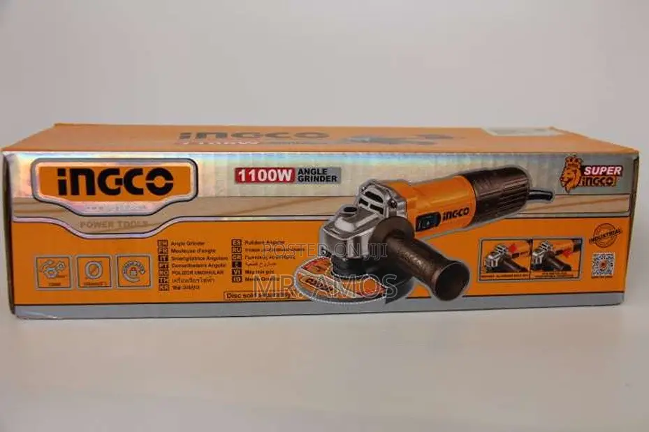 1100w Angle Grinder With Auxiliary Handle - Ag110028