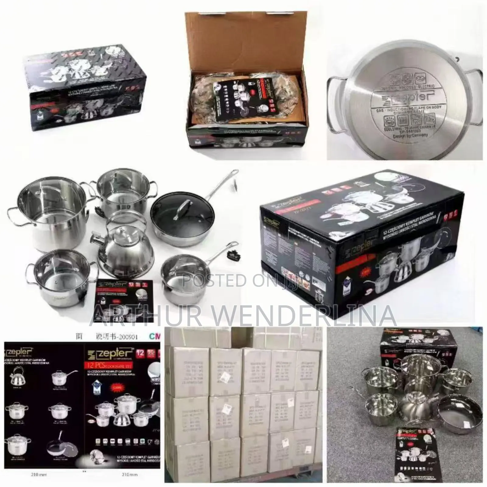 12pieces Stainless Cooking Utensils