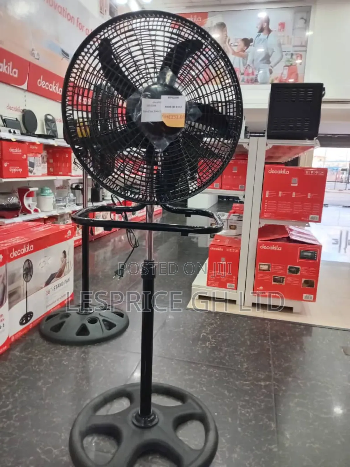 Wide Oscillating Fan 18 Inch/60/Decakila