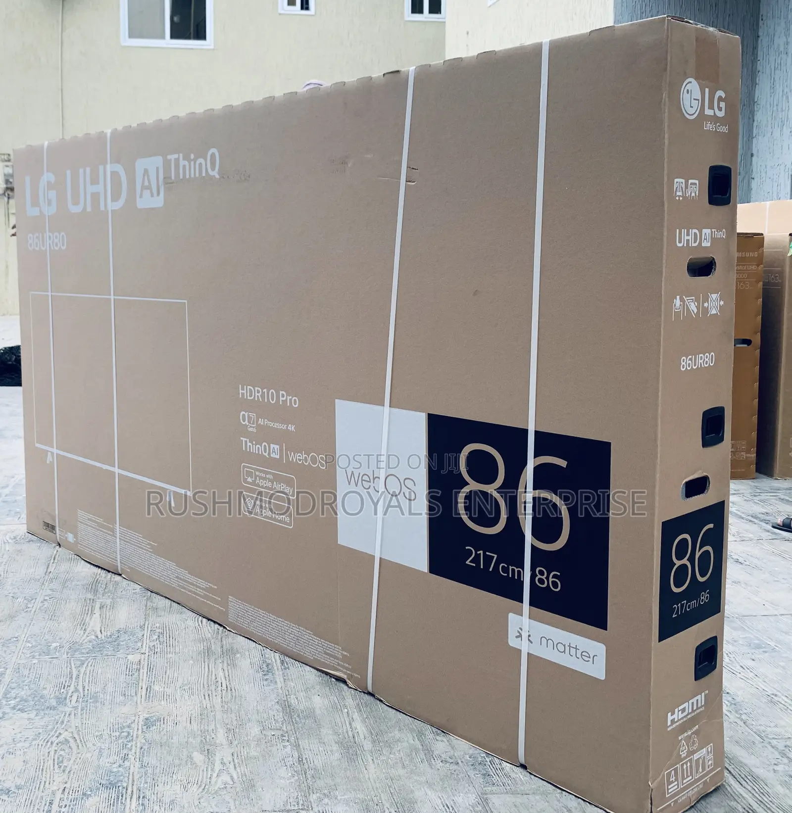 Lg 86-Inch Uhd Smart Tv Led Tv 86”Ur80