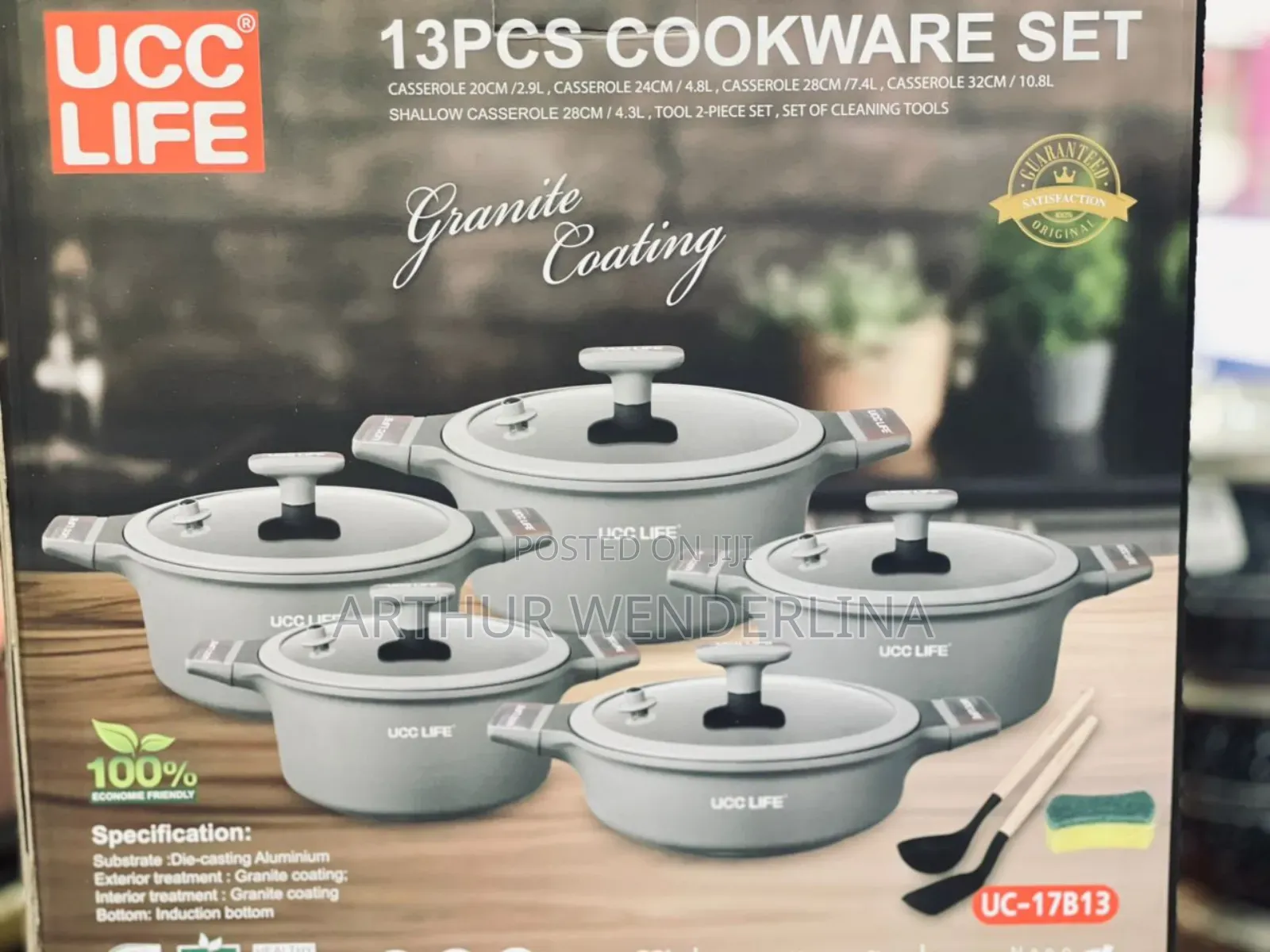 Ucc Life 13pieces Cooking Ware