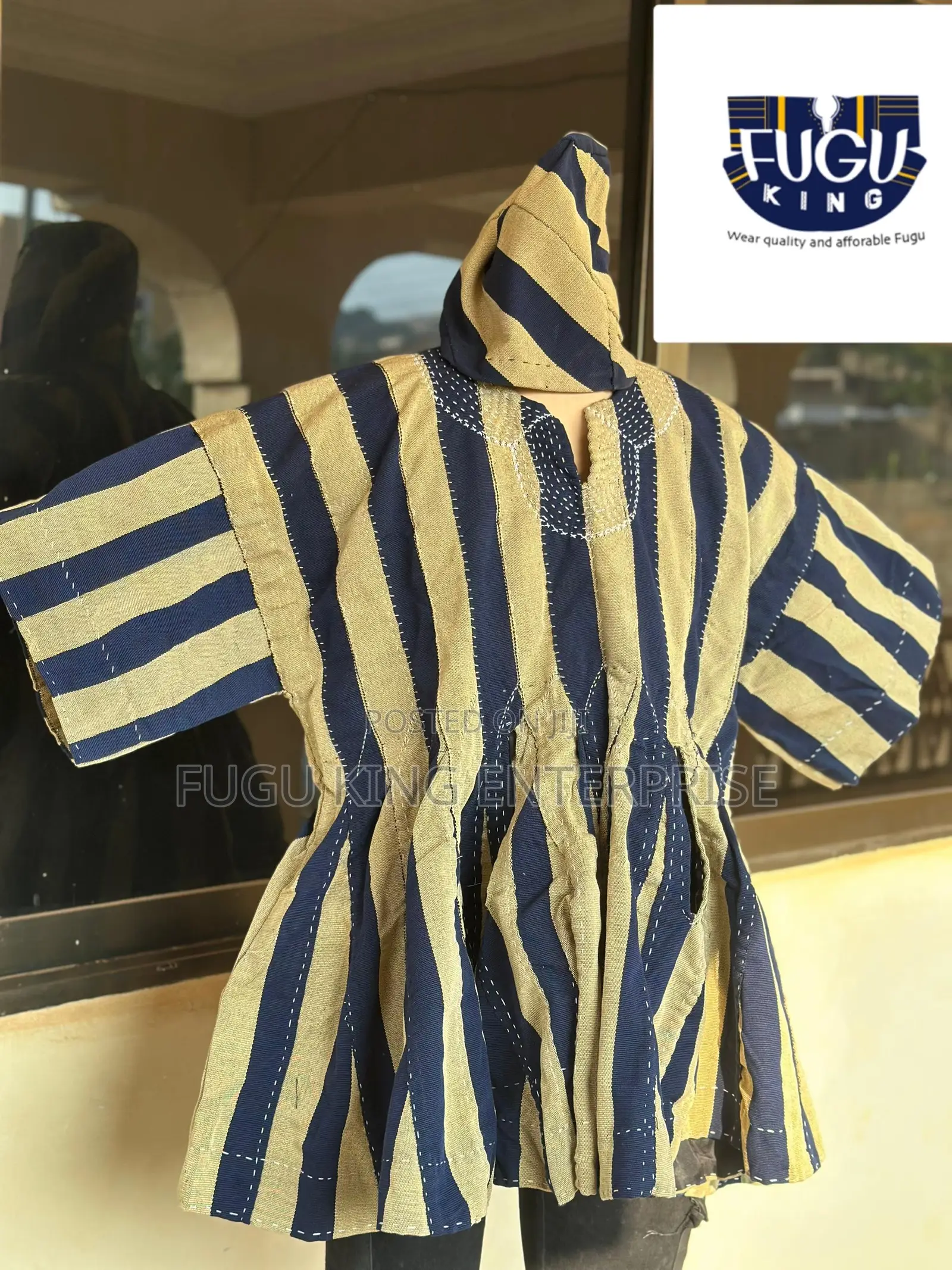 Men Nice Weave Smock Fugu Batakali