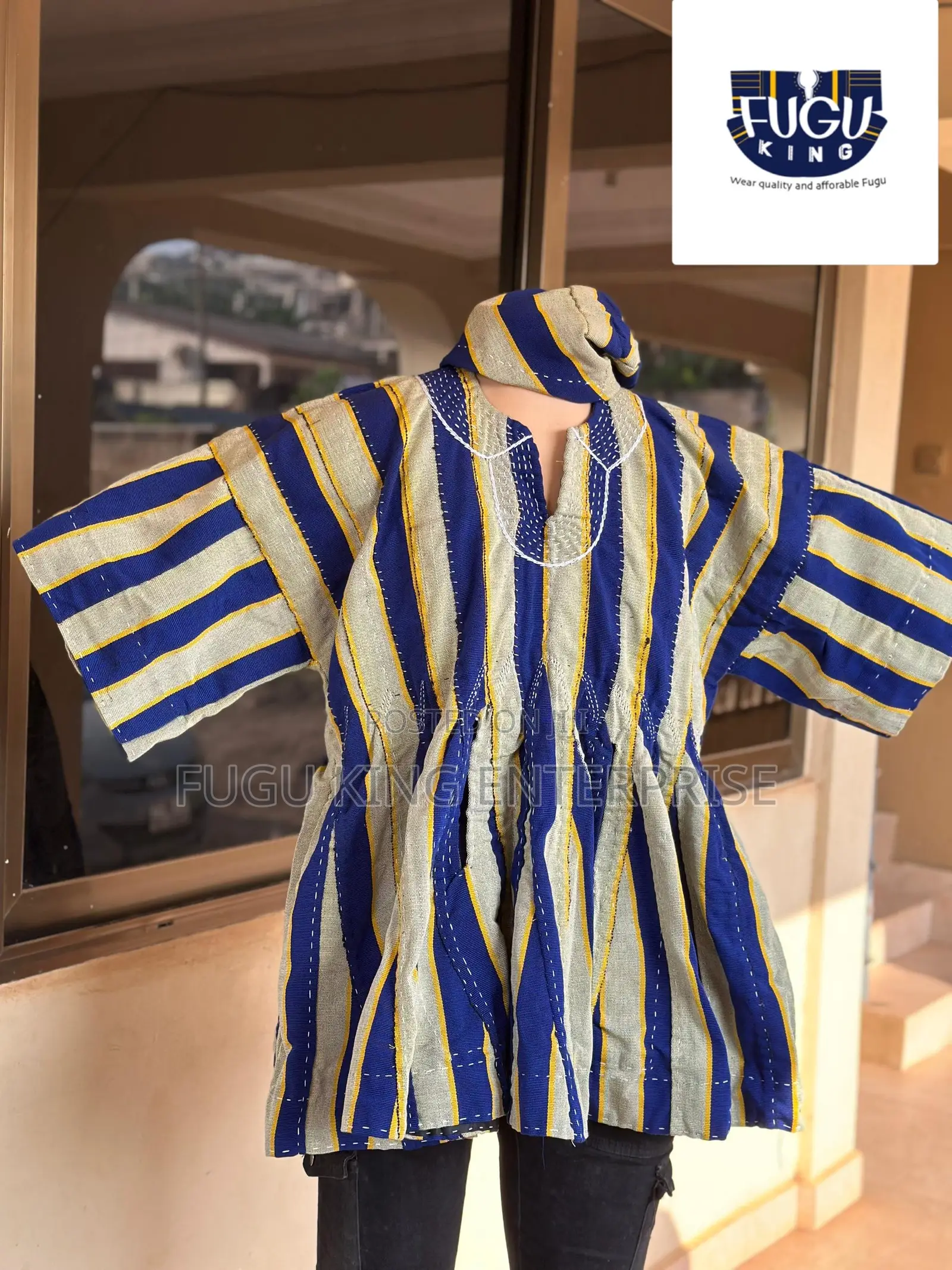 Men Smock Fugu Batakali Northern Made
