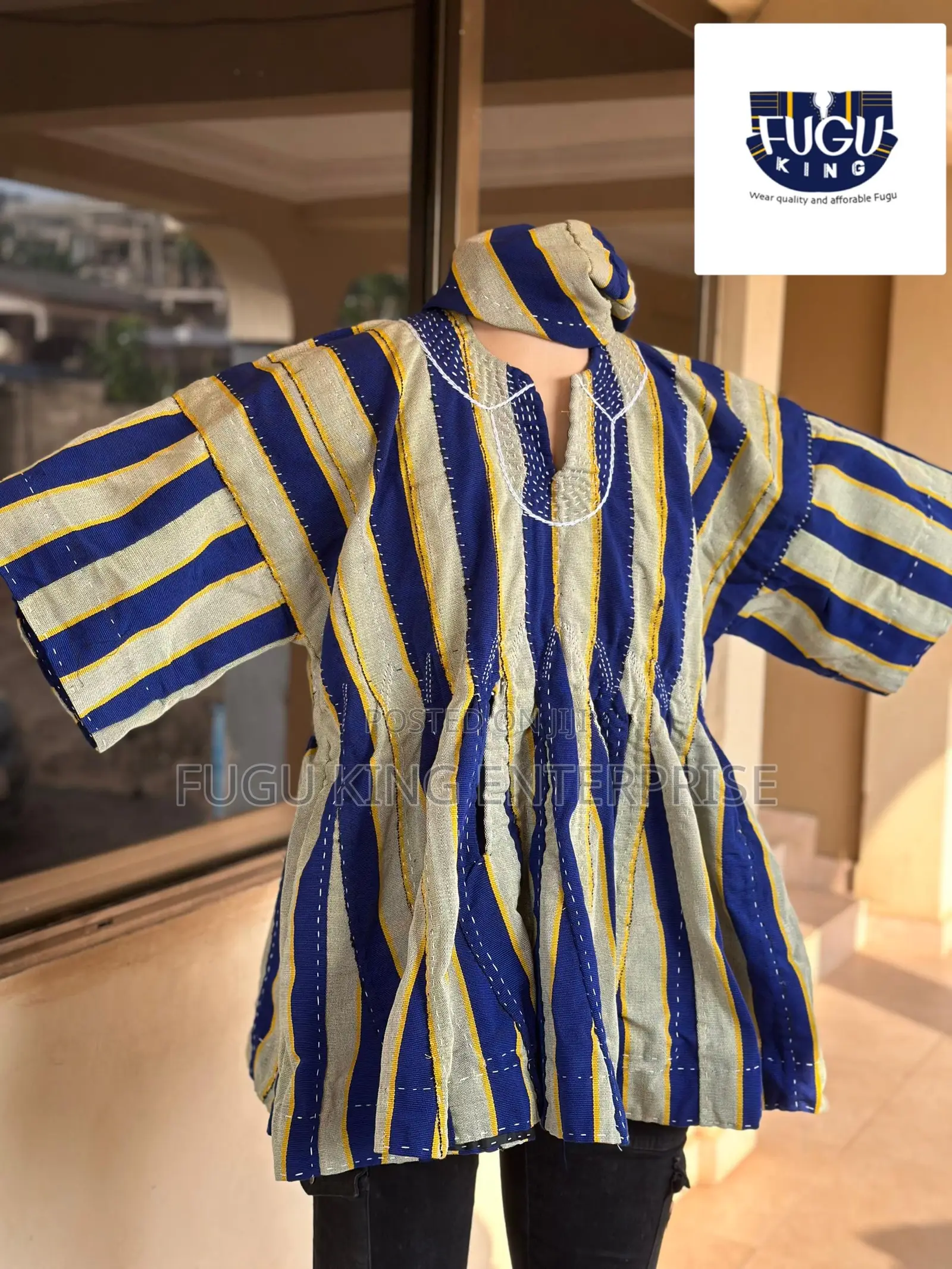 Men Smock Fugu Batakali Northern Made