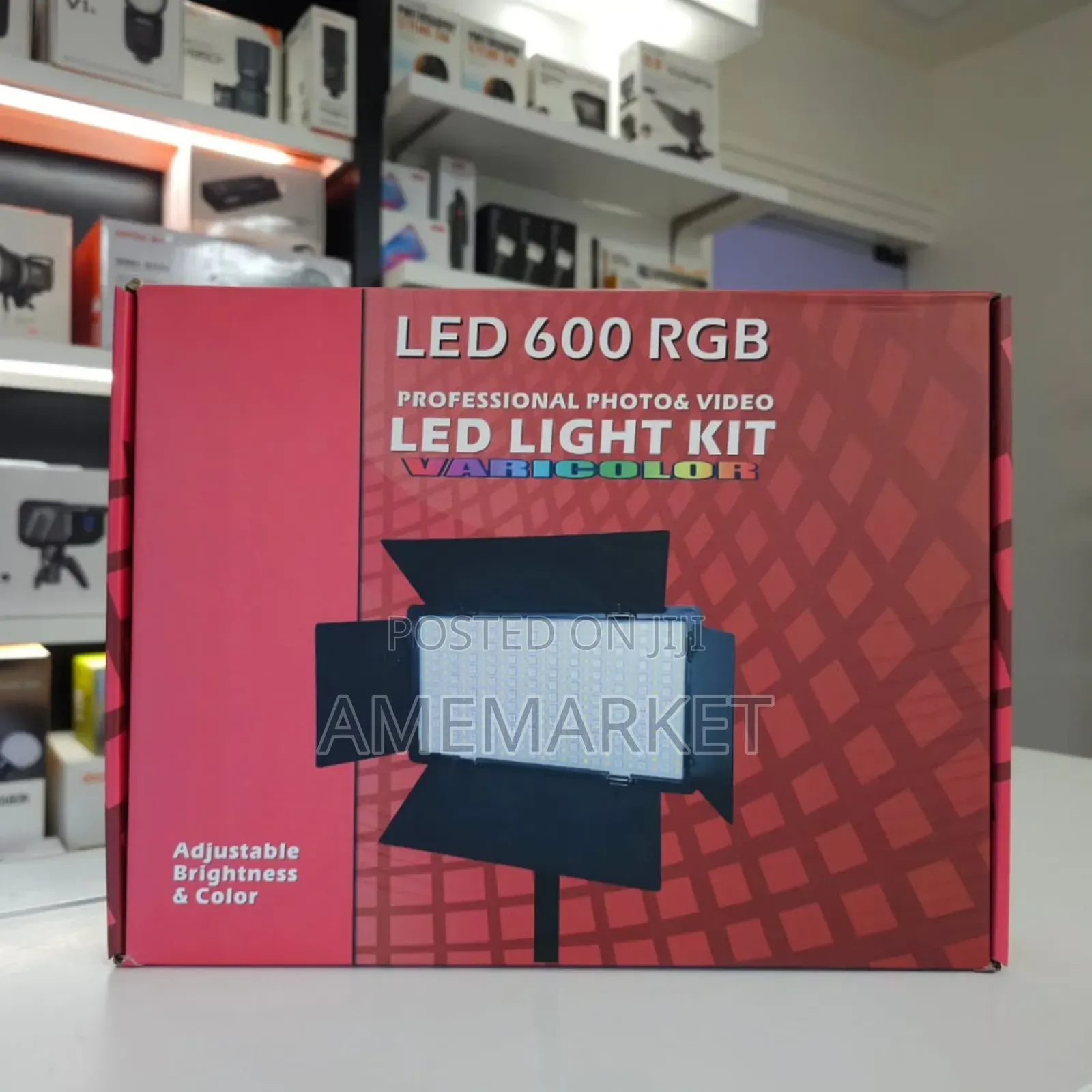 Pro Led 600 RGB Professional Photography and Video Kit
