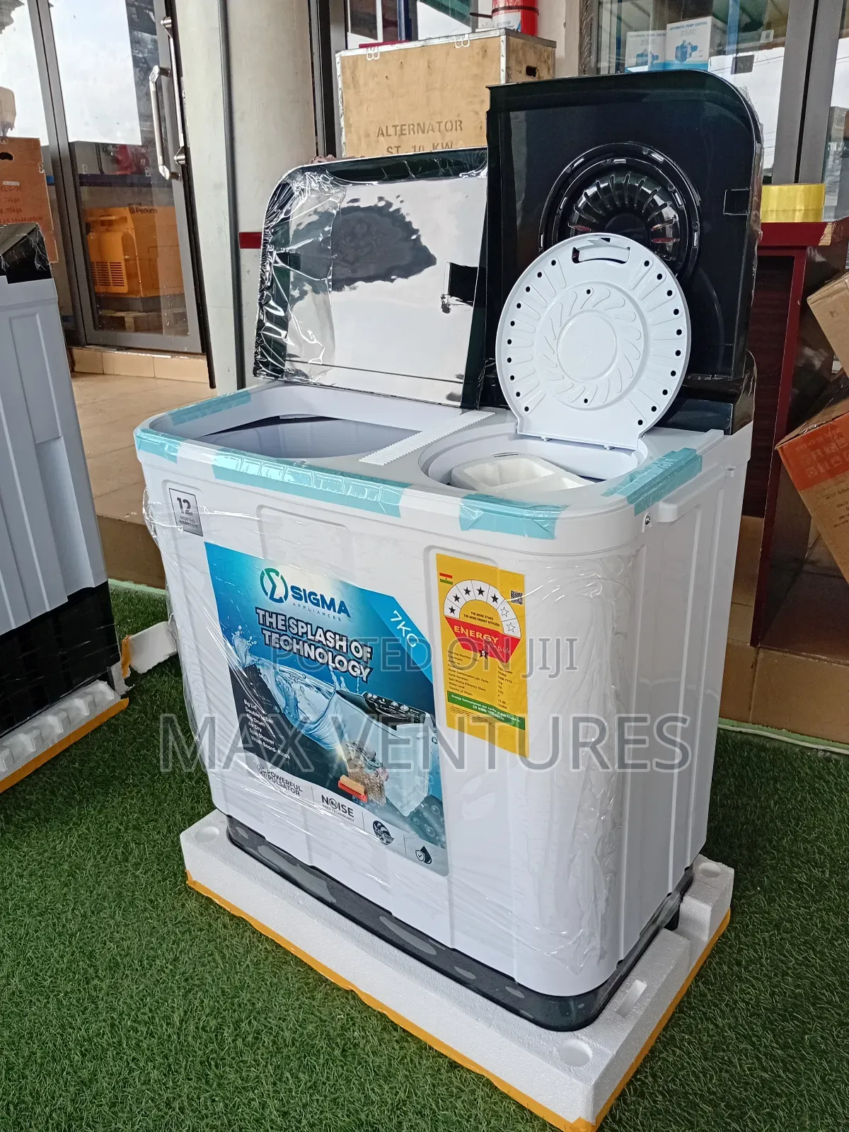 Household Style 7kg Semi Automatic Washing Machine