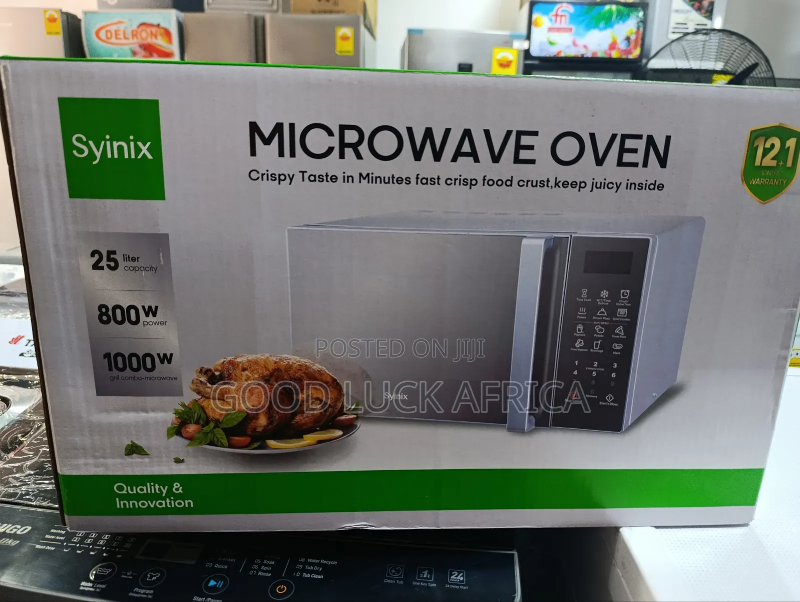 Syinix Combo-Grill Microwave Oven 25l Mw1025-05d