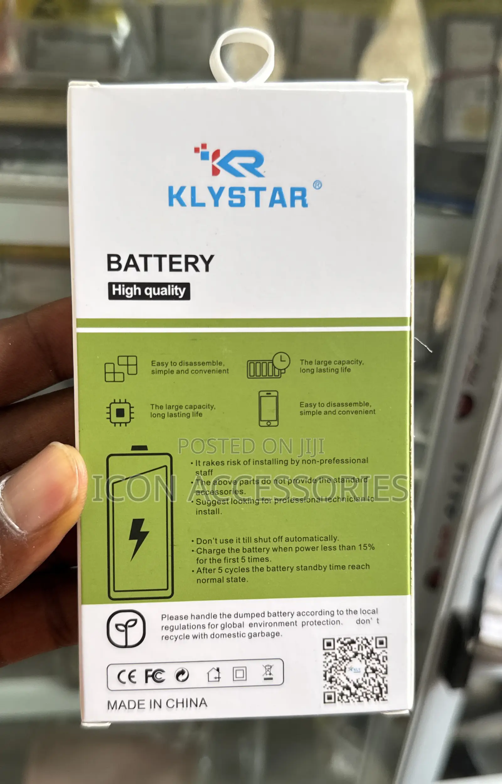 Original iPhone 12promax Battery Buy and Get Free Repair