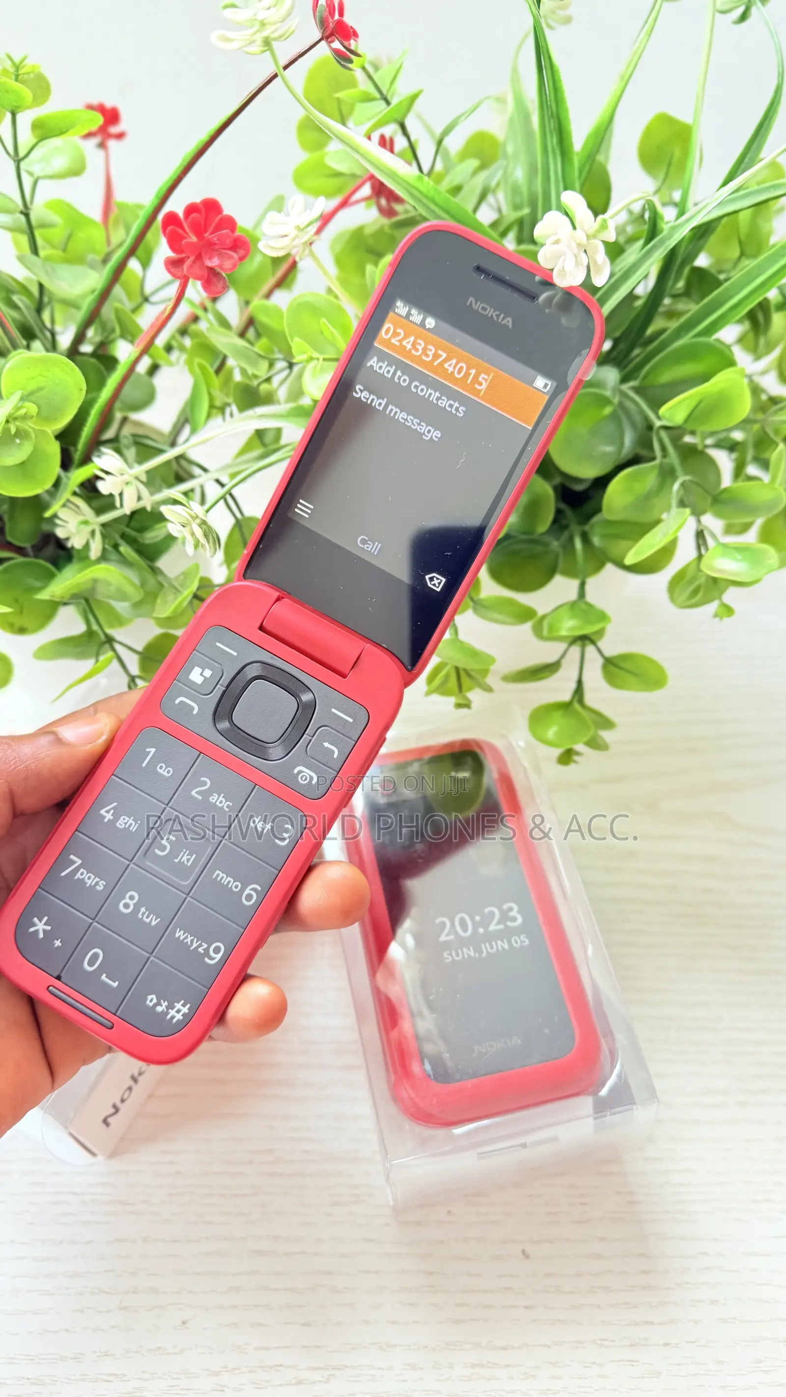 New Nokia 2660 Flip Red