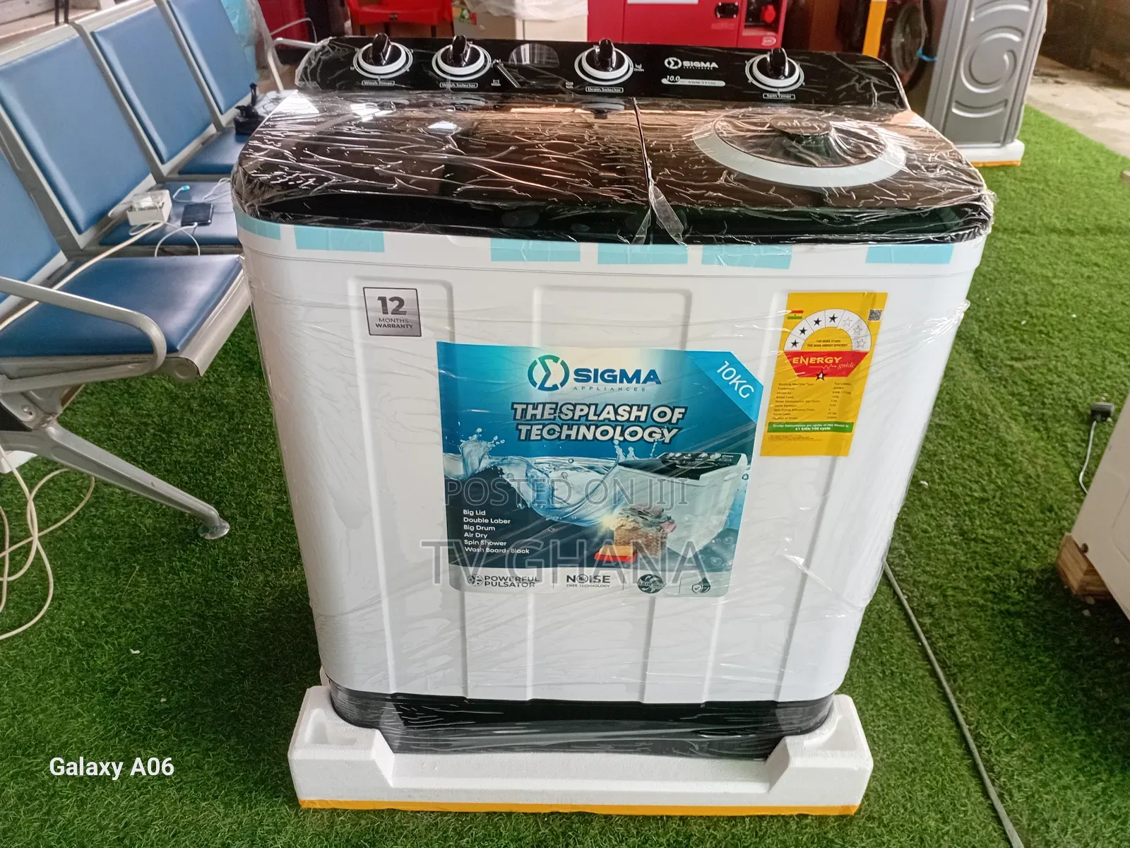 Sigma 7kg Automatic Washing Machine – Affordable Price
