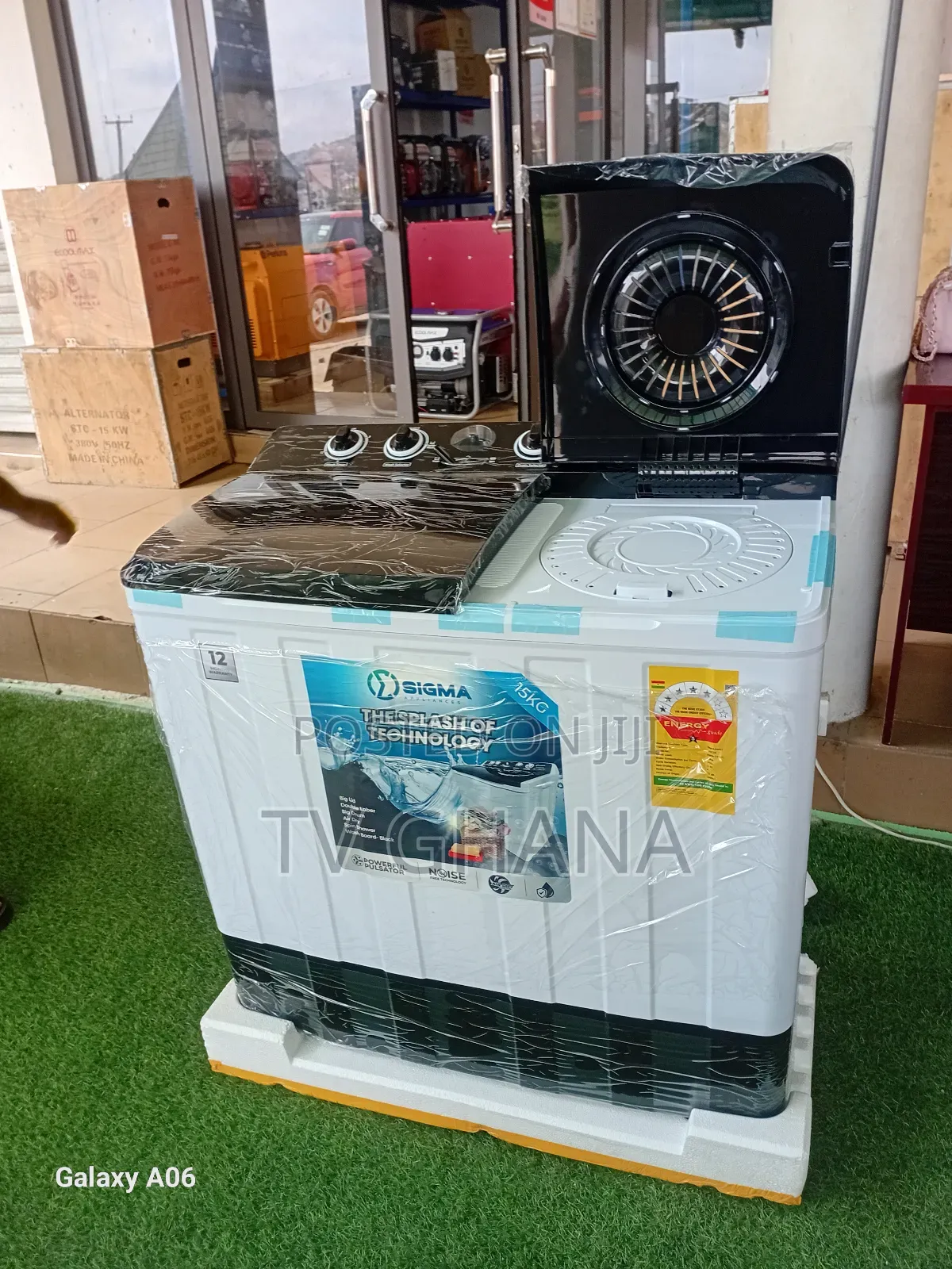 Sigma 15kg Washing Machine – Strong Efficient**