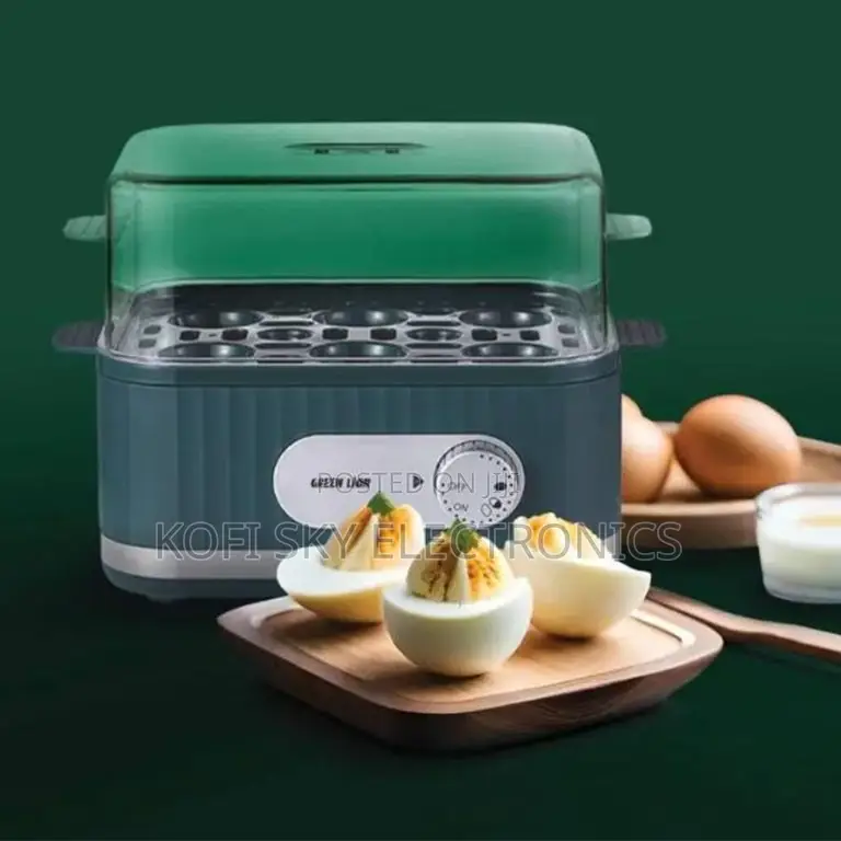 Green Lion Smart Egg Cooker Green 400watt
