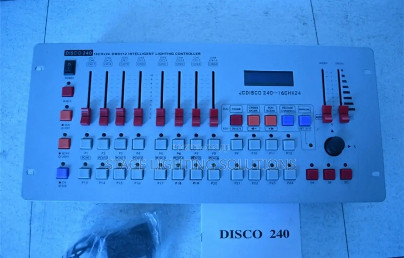Disco 240 DMX Lighting Controller