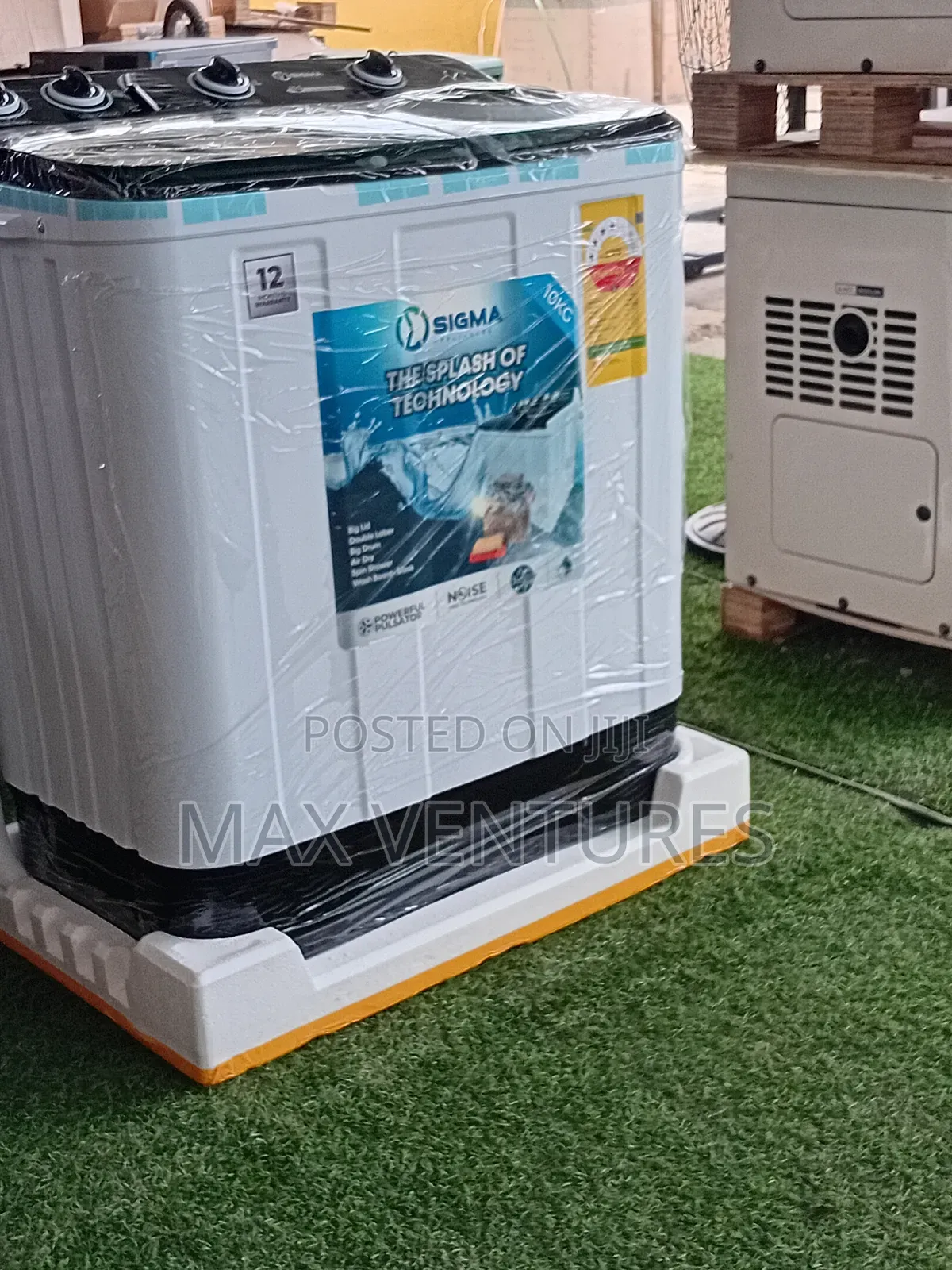 10kg Sigma Washing Machine Powerful Pulsator