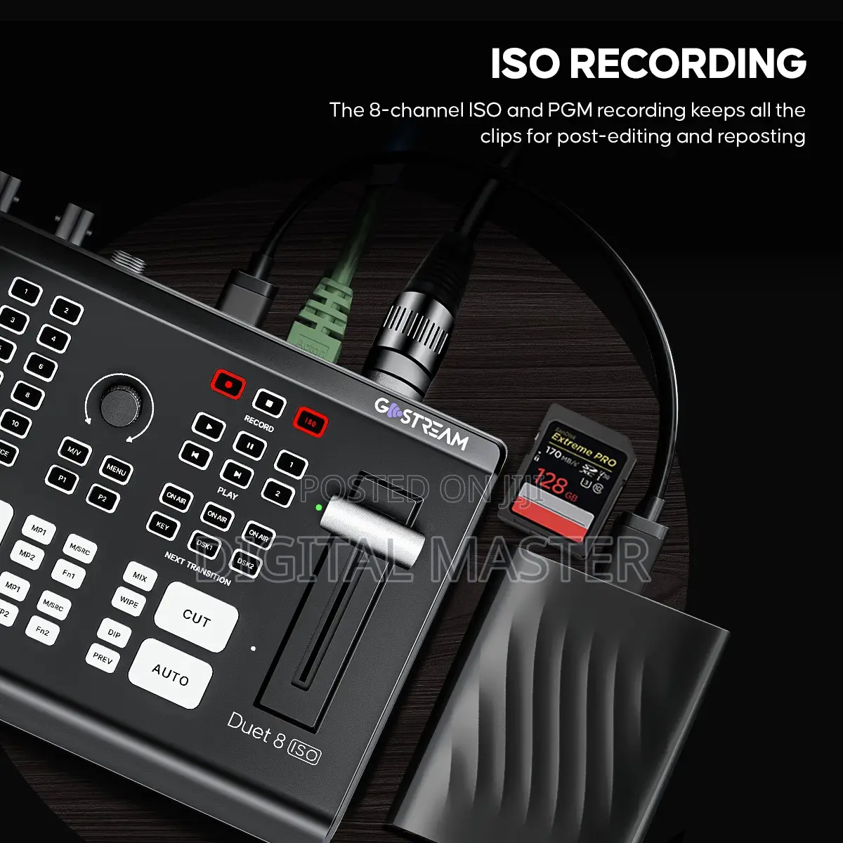 Osee Gostream Duet 8 Iso 8-channel Live Stream Switcher