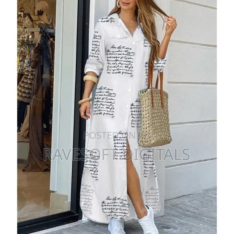 Women Shirt Long Gown