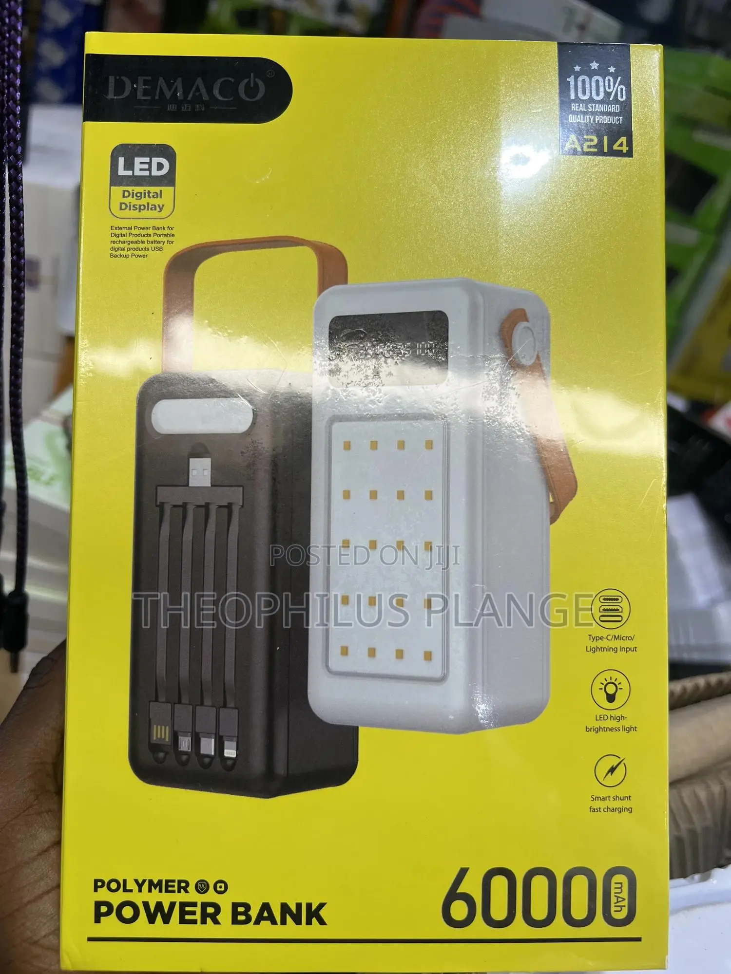 Demaco 60,000 MHZ Original Power Bank