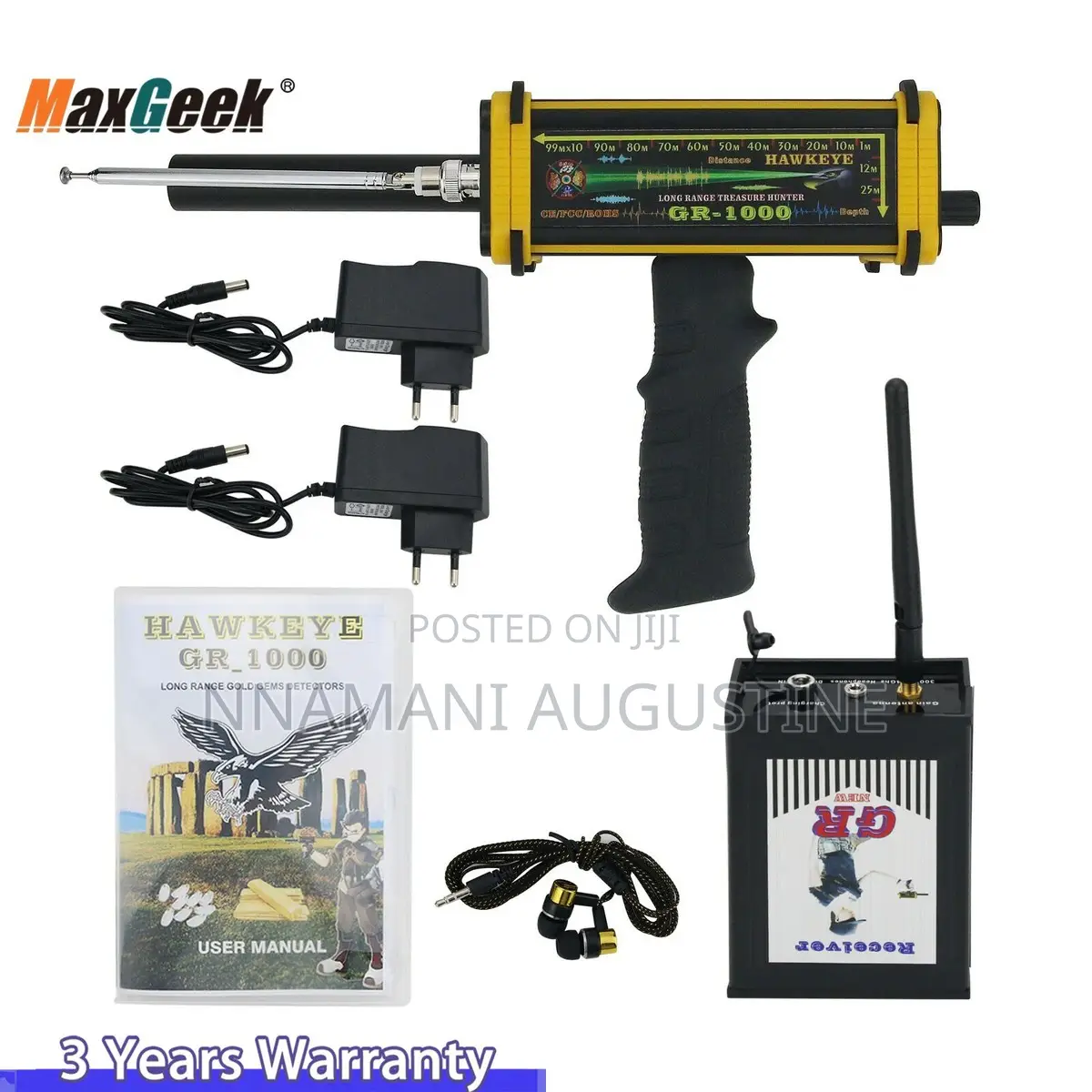 Gr 1000 Long Range Gold Detecting.