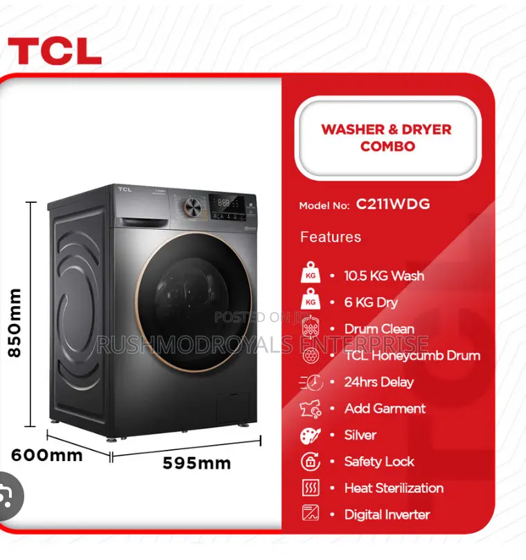 TCL C211wdg: Hygienically Clean, Every Wash