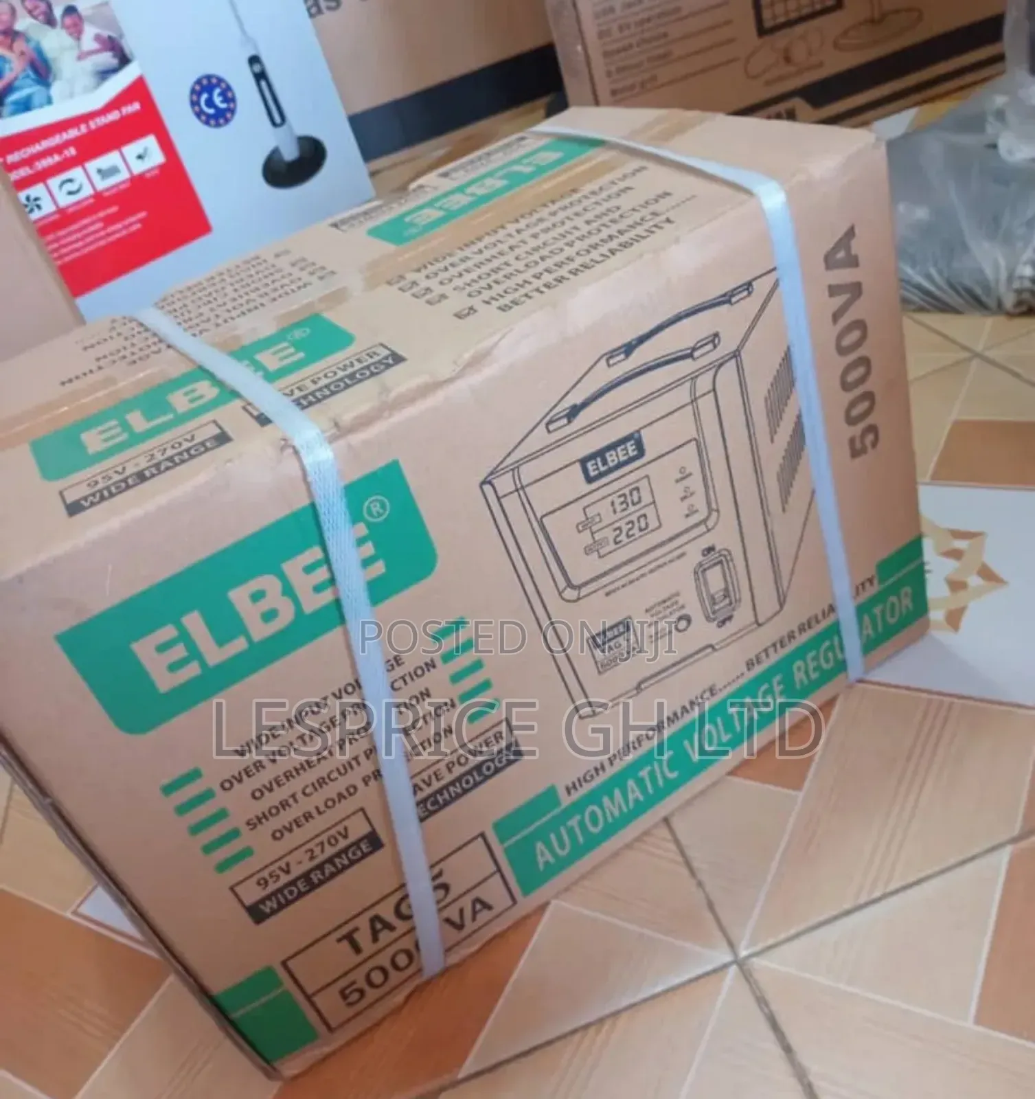 Original Elbee 5000va Stabilizer