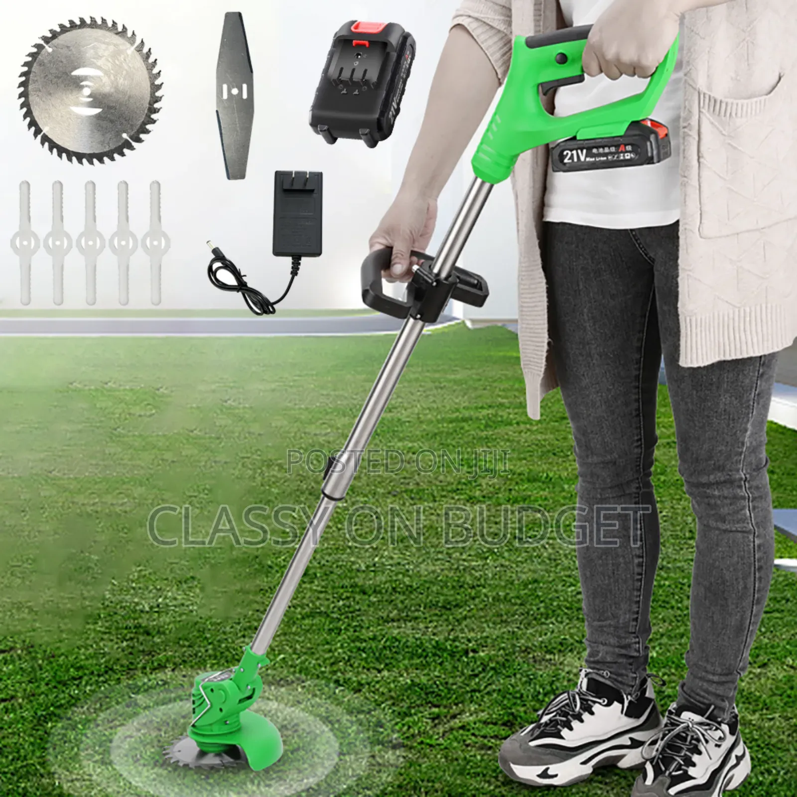 High Speed Rechargeable Handheld Mower