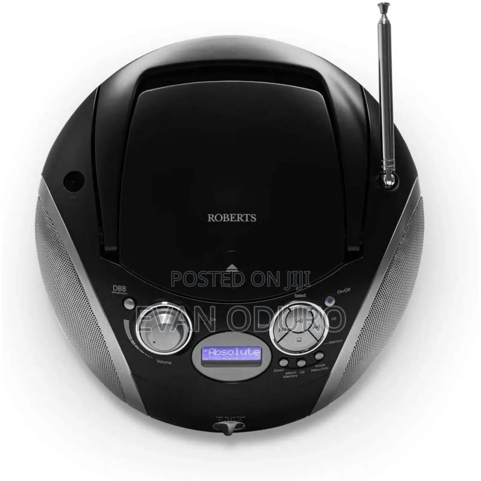 Power Roberts Radio Zoombox 3 Dab/Dab+/Fm/Sd/Usb Radio With Cd Player