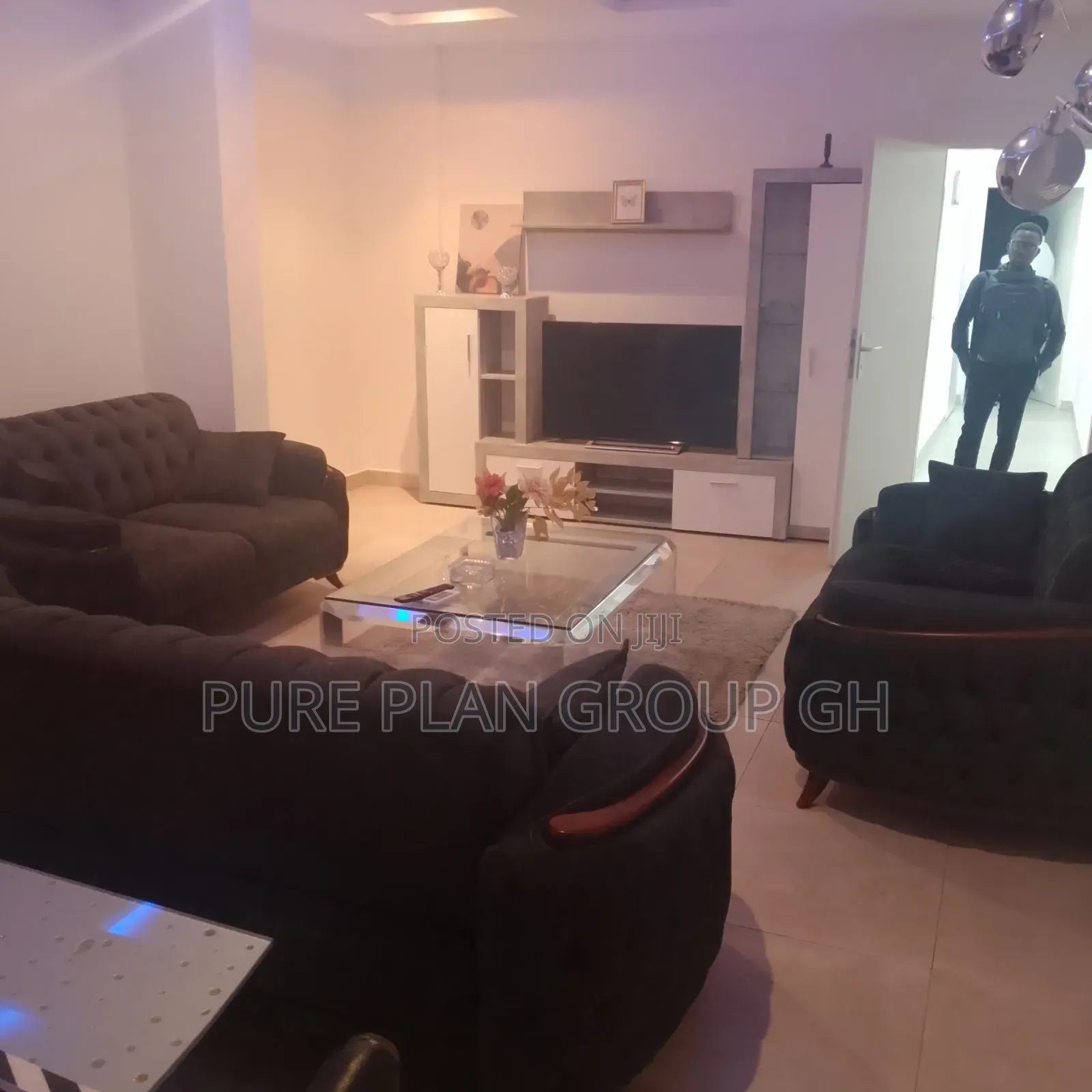 Furnished 1bdrm Apartment in West Legon, Police Station for rent