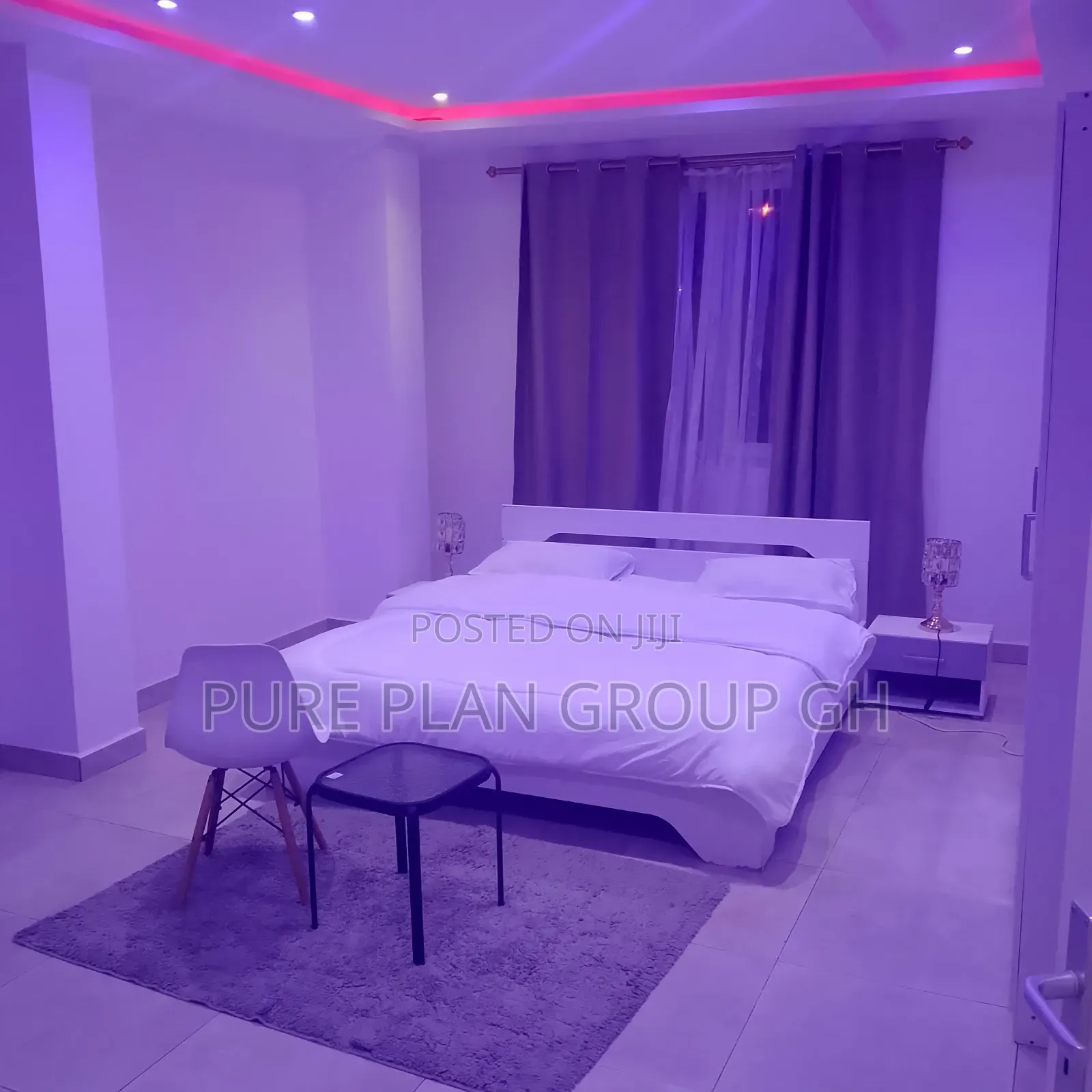 Furnished 1bdrm Apartment in West Legon, Police Station for rent