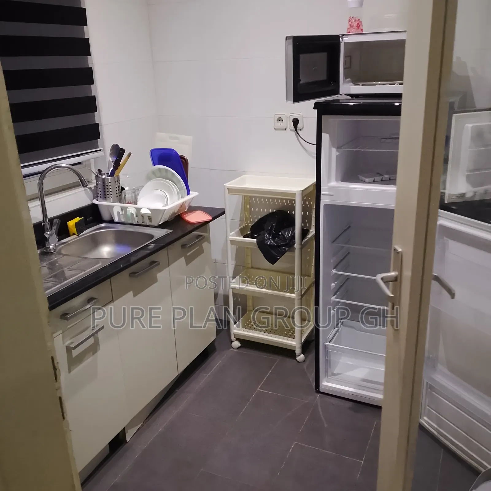 Furnished 1bdrm Apartment in West Legon, Police Station for rent