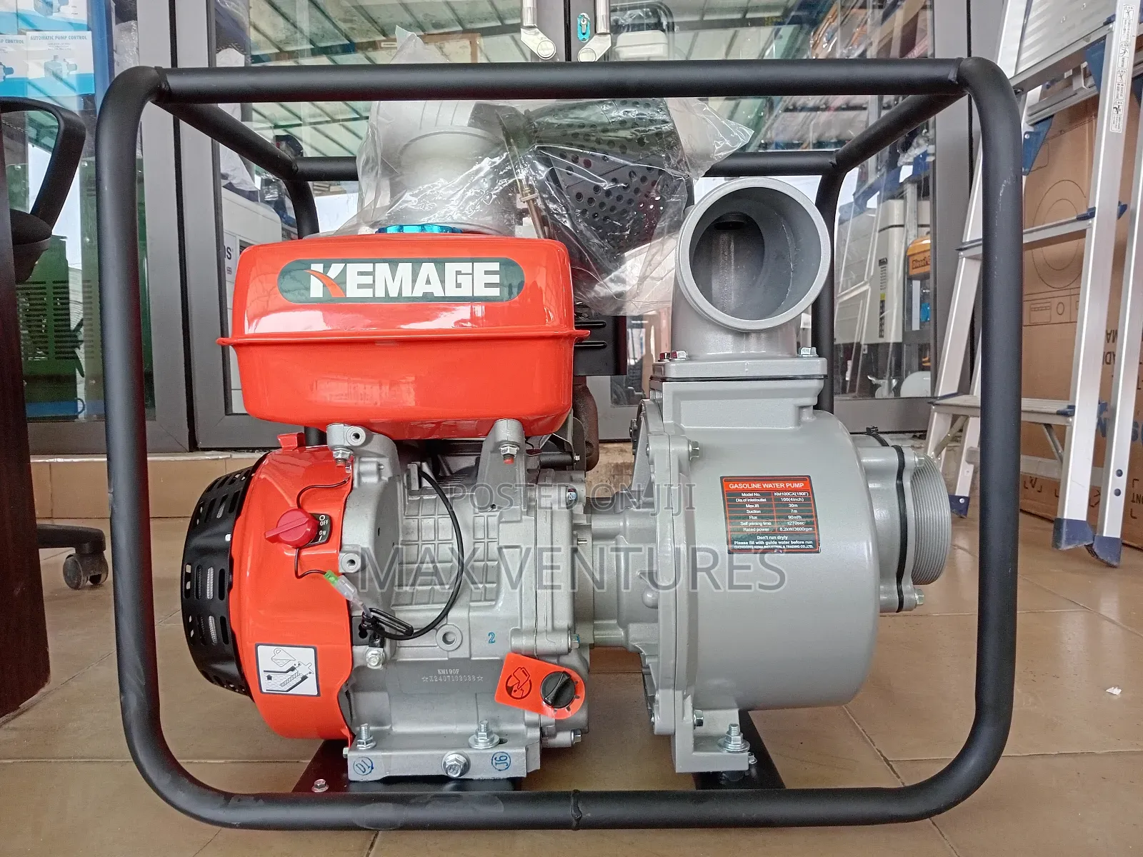 Reliable Kemage 15hp 4" Water Pump 4 Inches Water Pump Gasoline