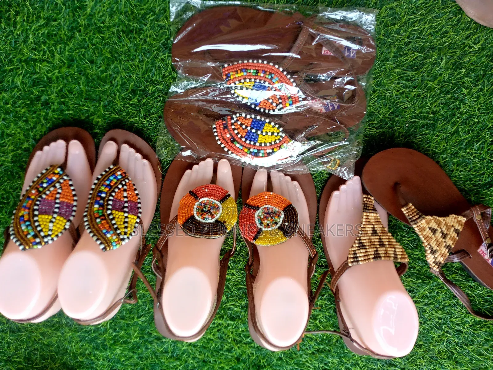 Ladies Bead Sandals
