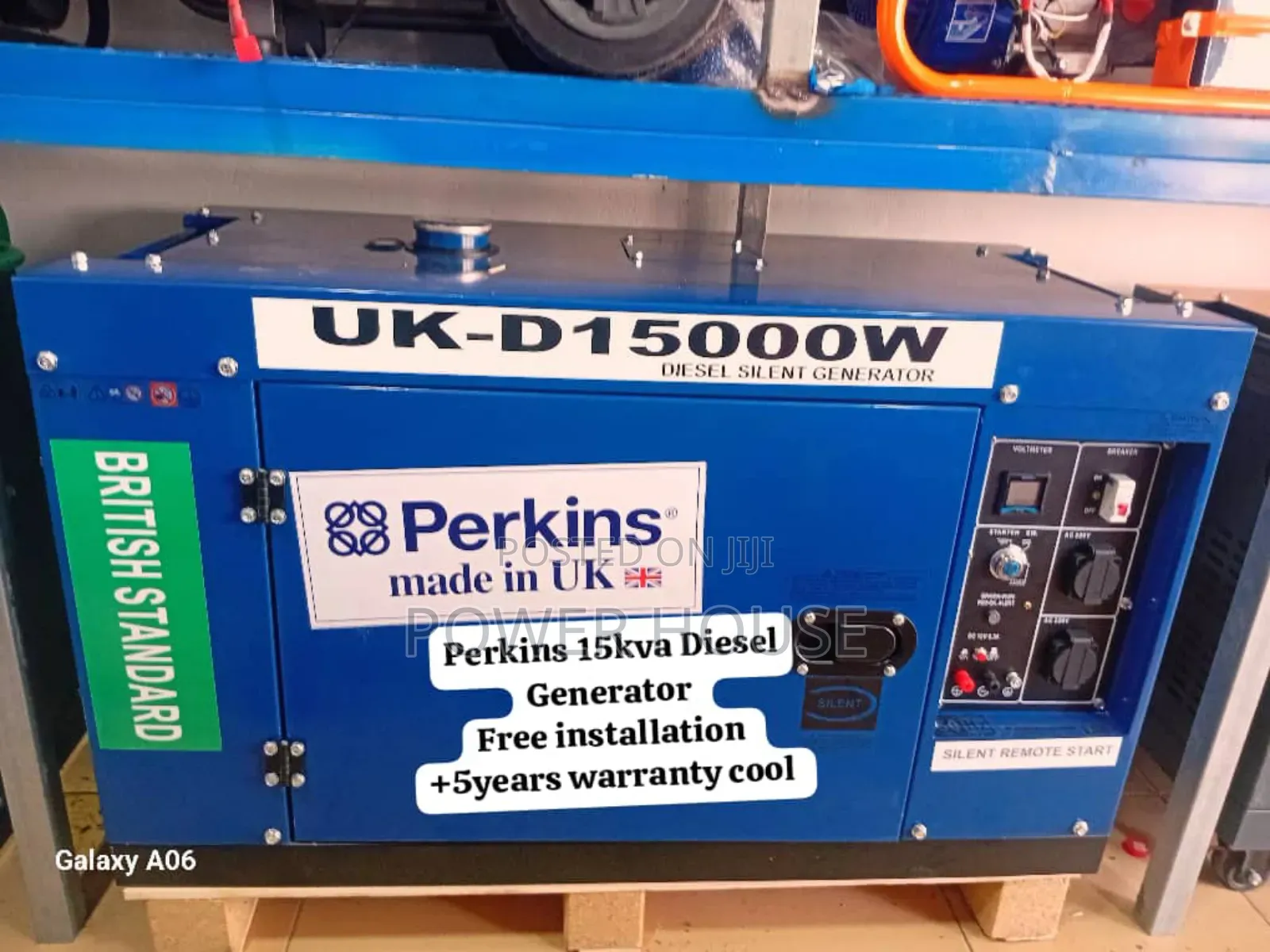 House Master Perkins Diesel Generator 15kva Silent Perkins 15kva Cool