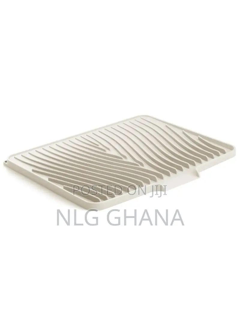 40x30cm Silicone Dish Drying Mat With Drain Lip. Tvx22415