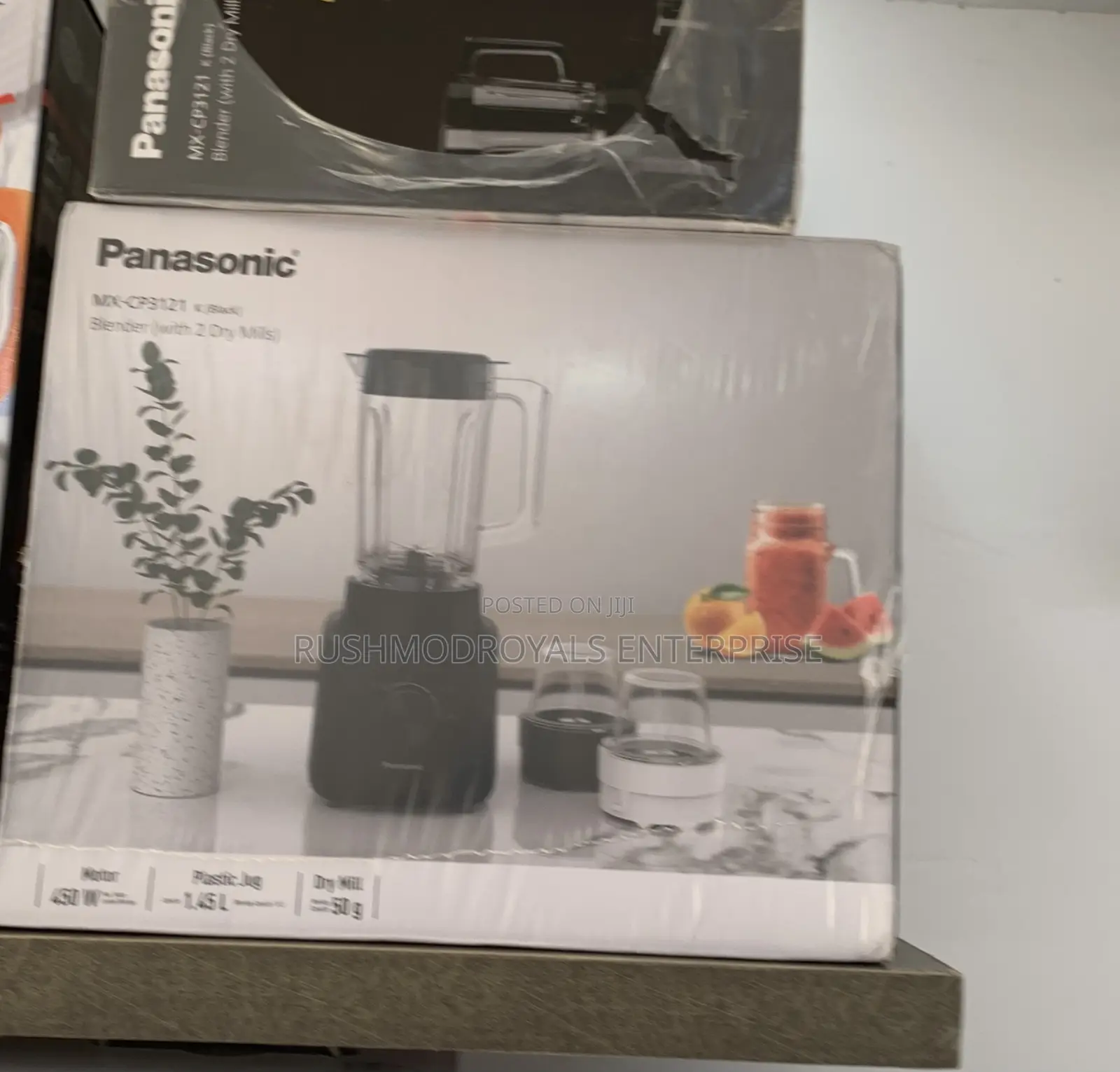 Authentic Panasonic Blender With 2 Dry Mills